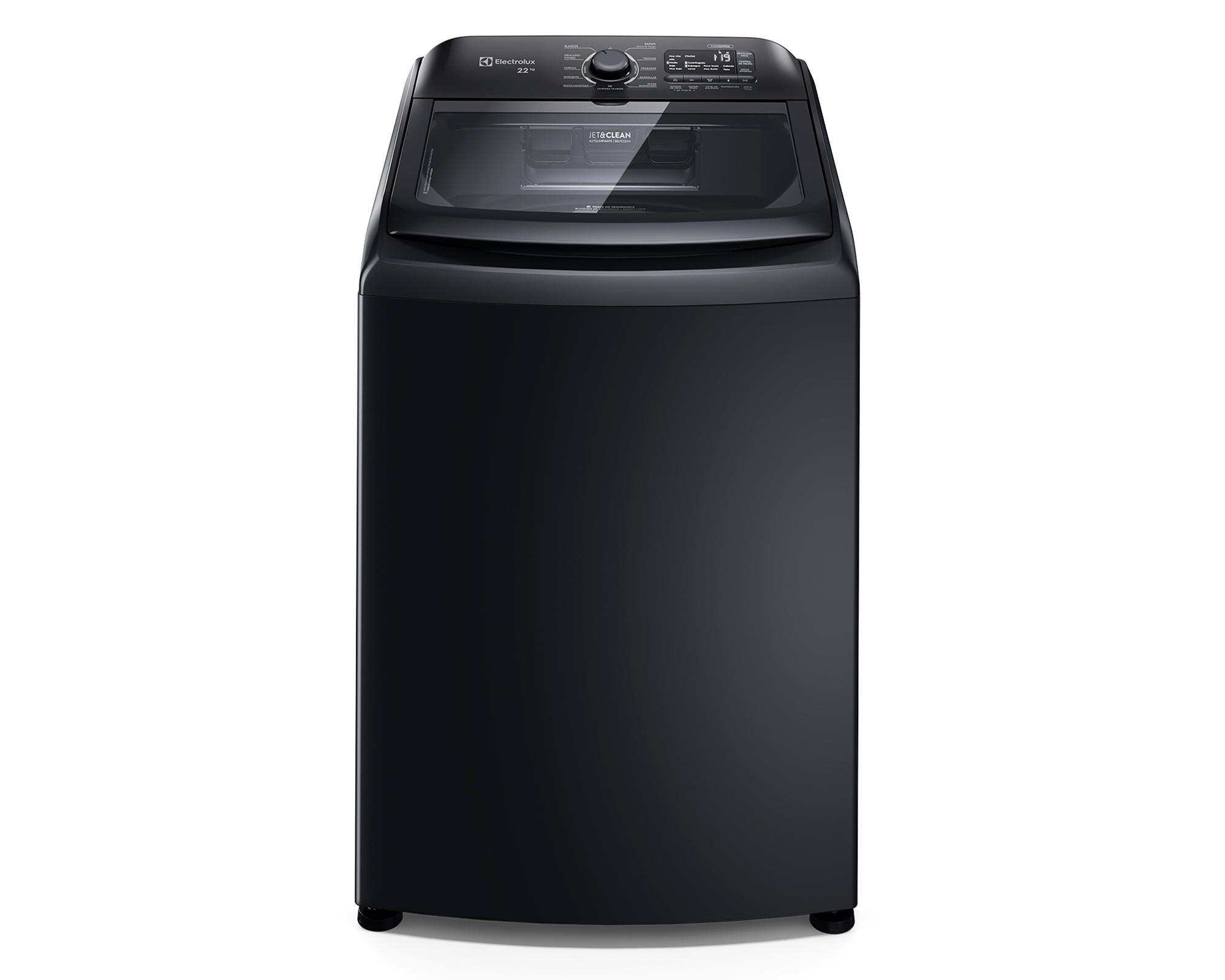 Lavadora LS22Y carga superior 22 kg negro-0