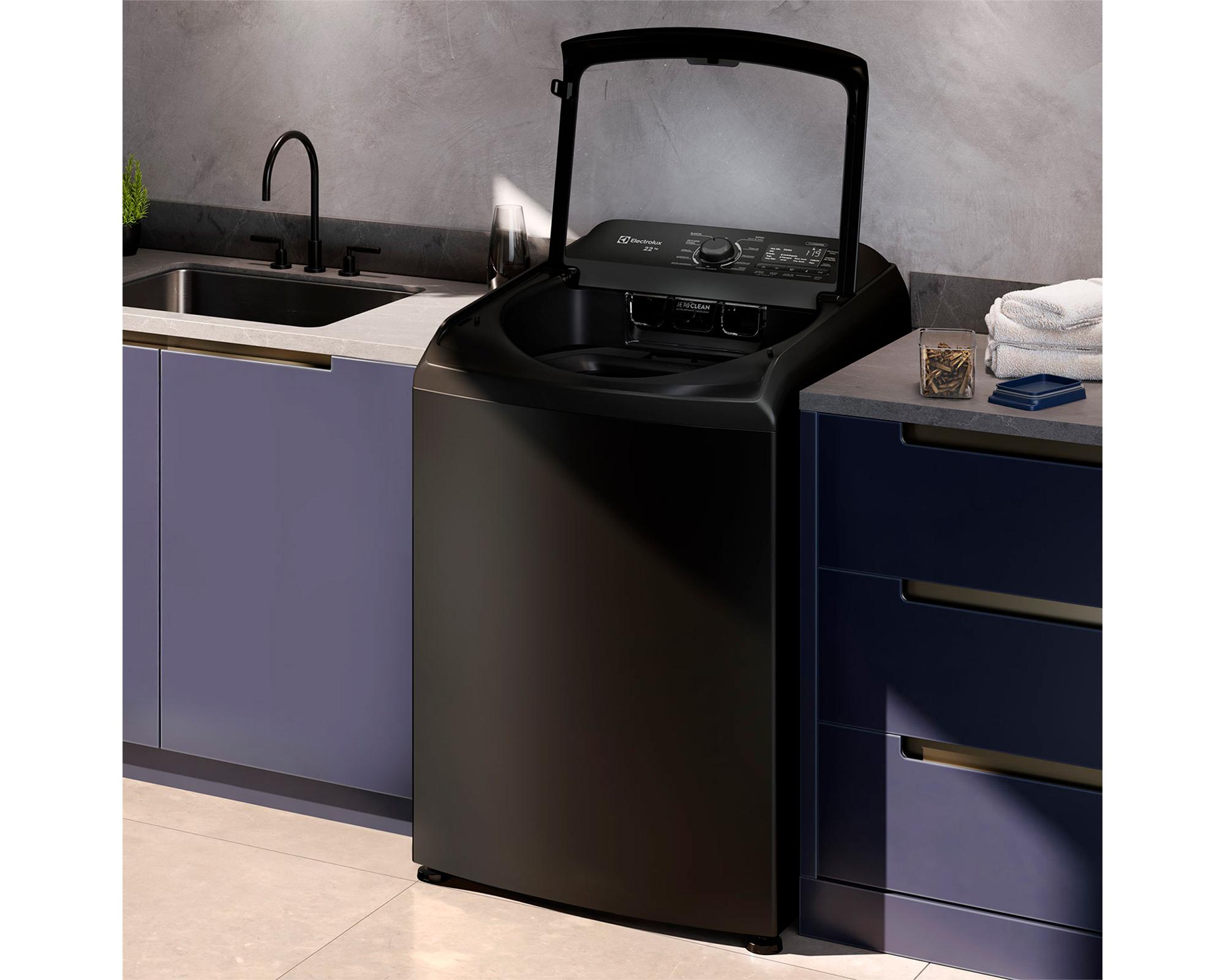 Lavadora LS22Y carga superior 22 kg negro-3