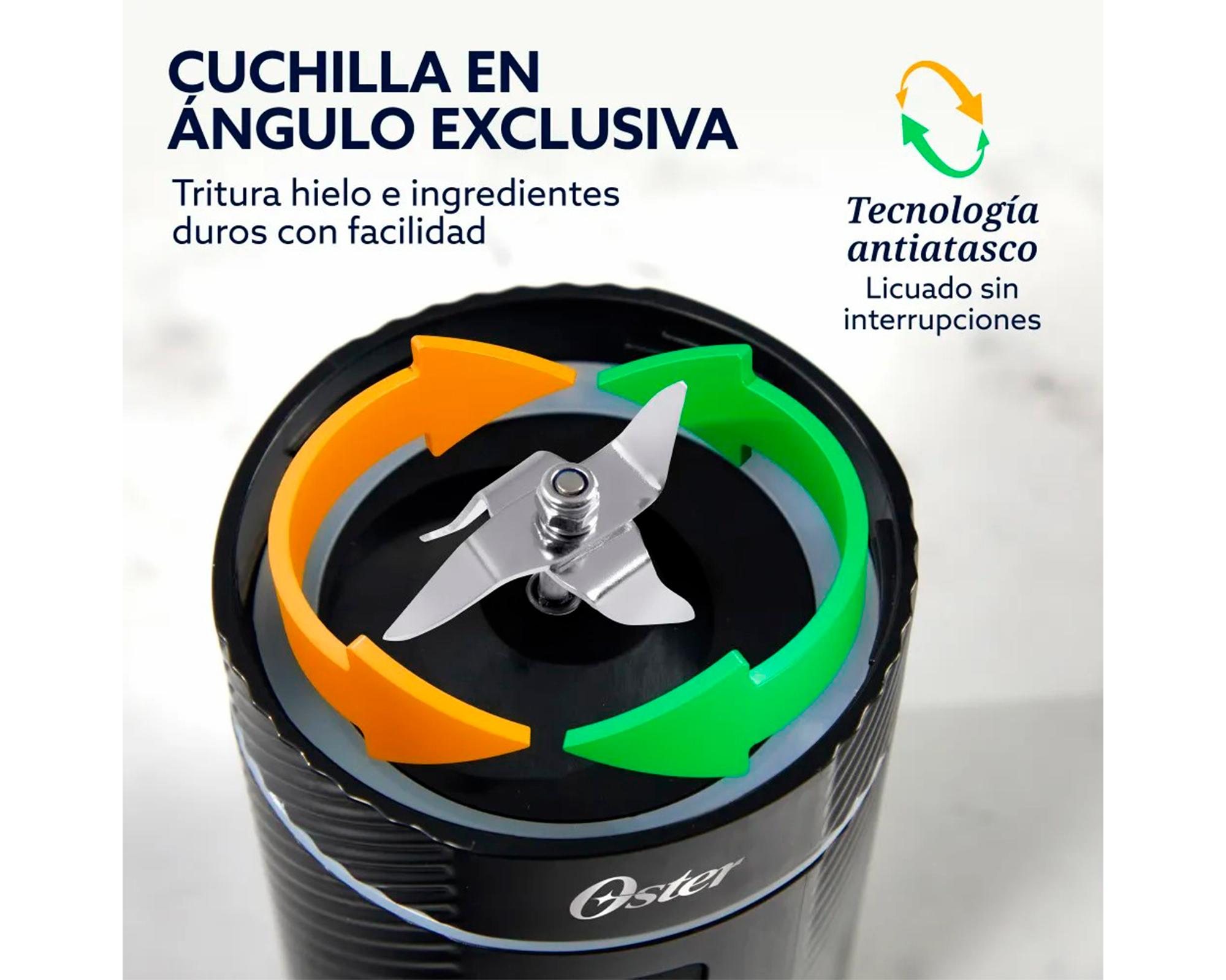 Licuadora portátil GoMAX 100W negro-3