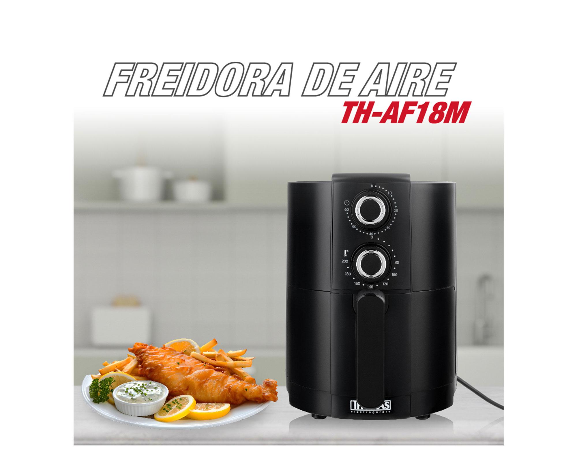 Freidora de aire TH-AF18M negro 1.8 lt-2