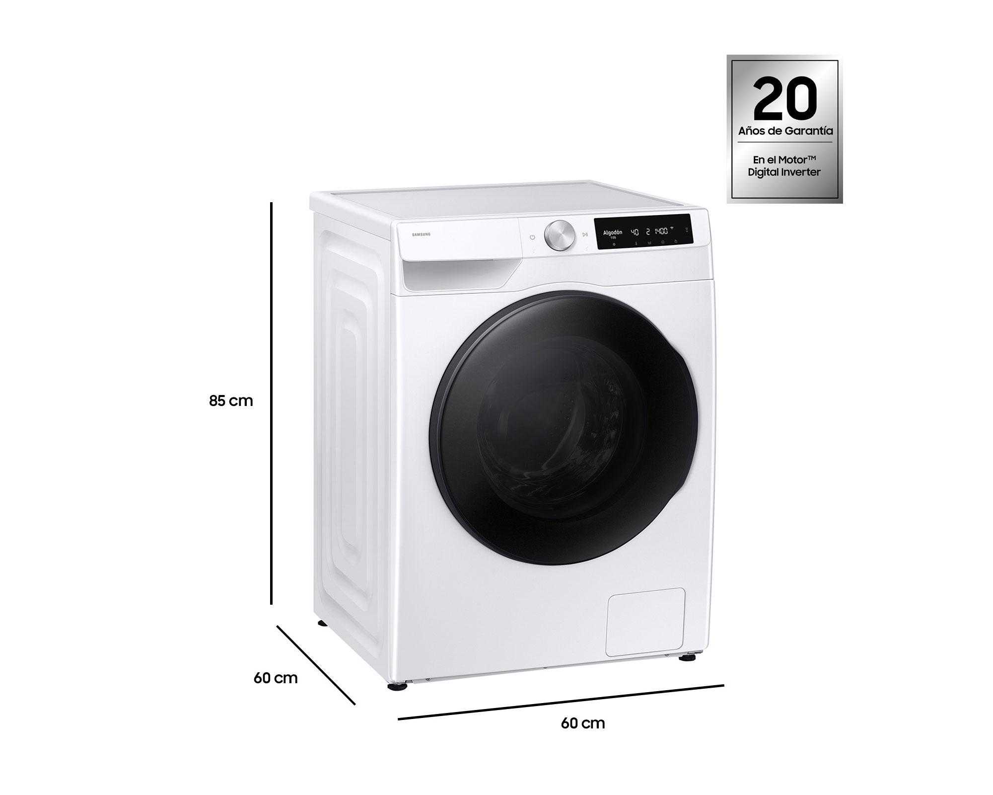 Lavadora secadora WD12FG6B34BEZS carga frontal 12/8 kg blanco-6