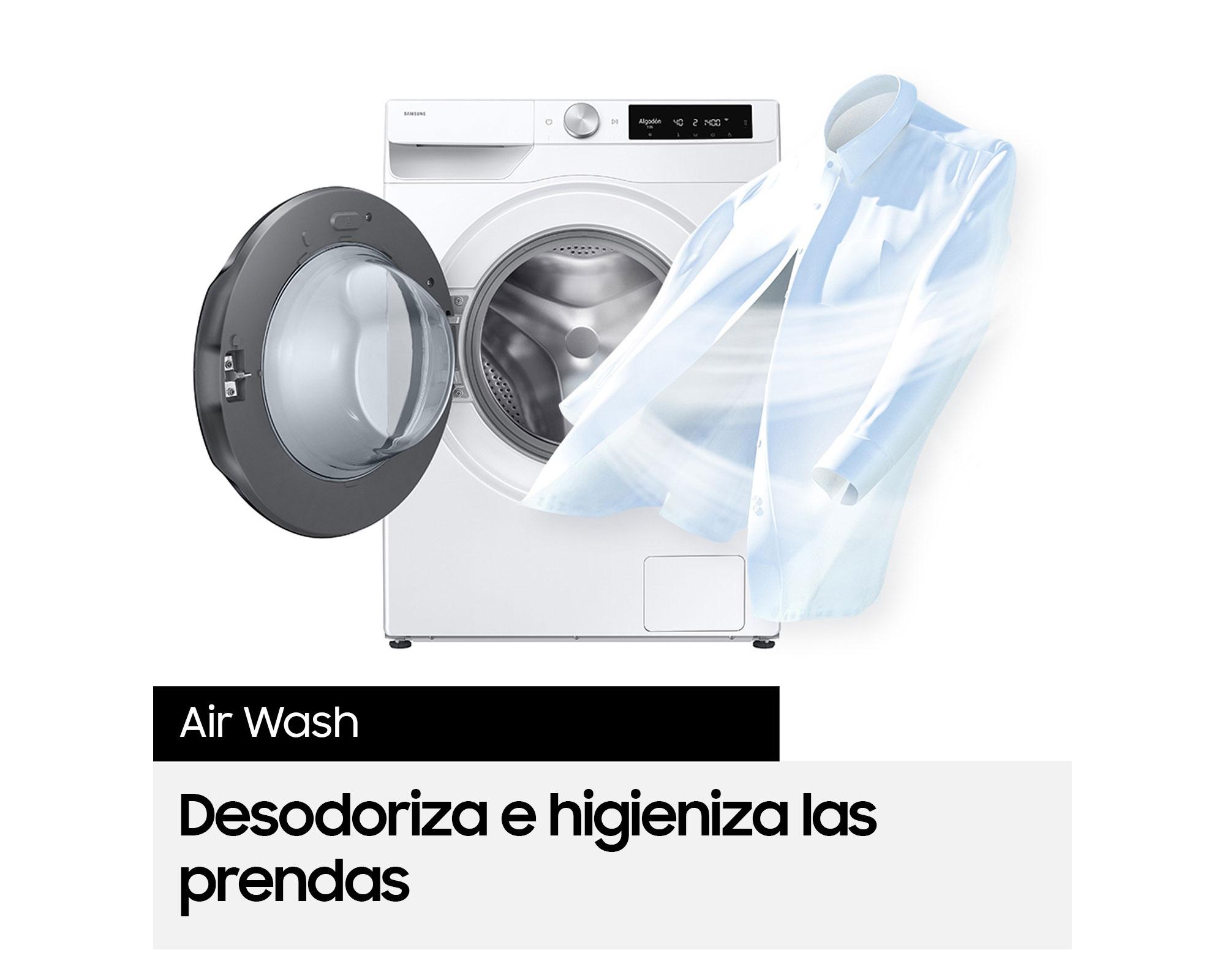 Lavadora secadora WD12FG6B34BEZS carga frontal 12/8 kg blanco-5