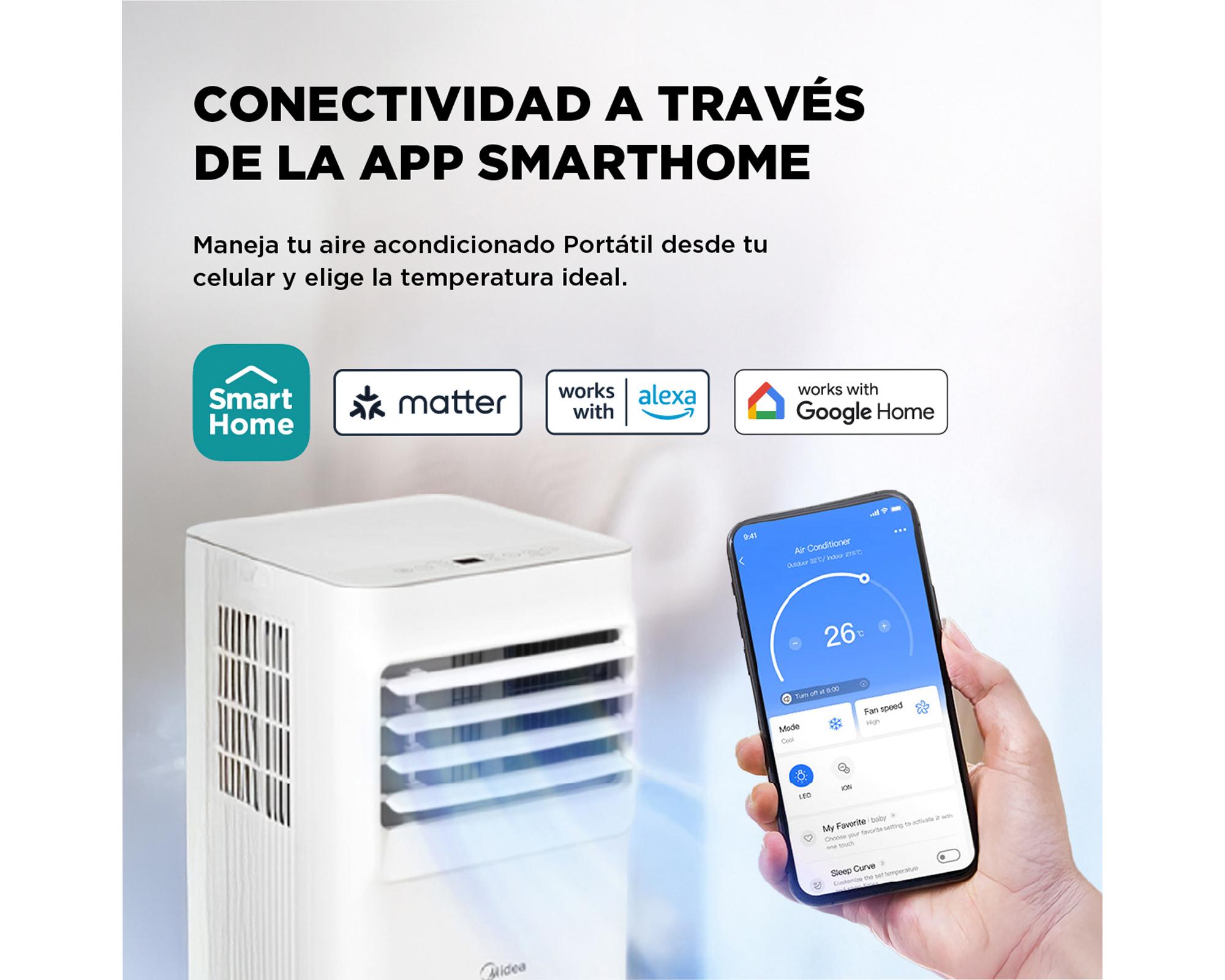 Aire acondicionado portátil 9000 BTU/h sólo Frío MPPA-09CRN7-3