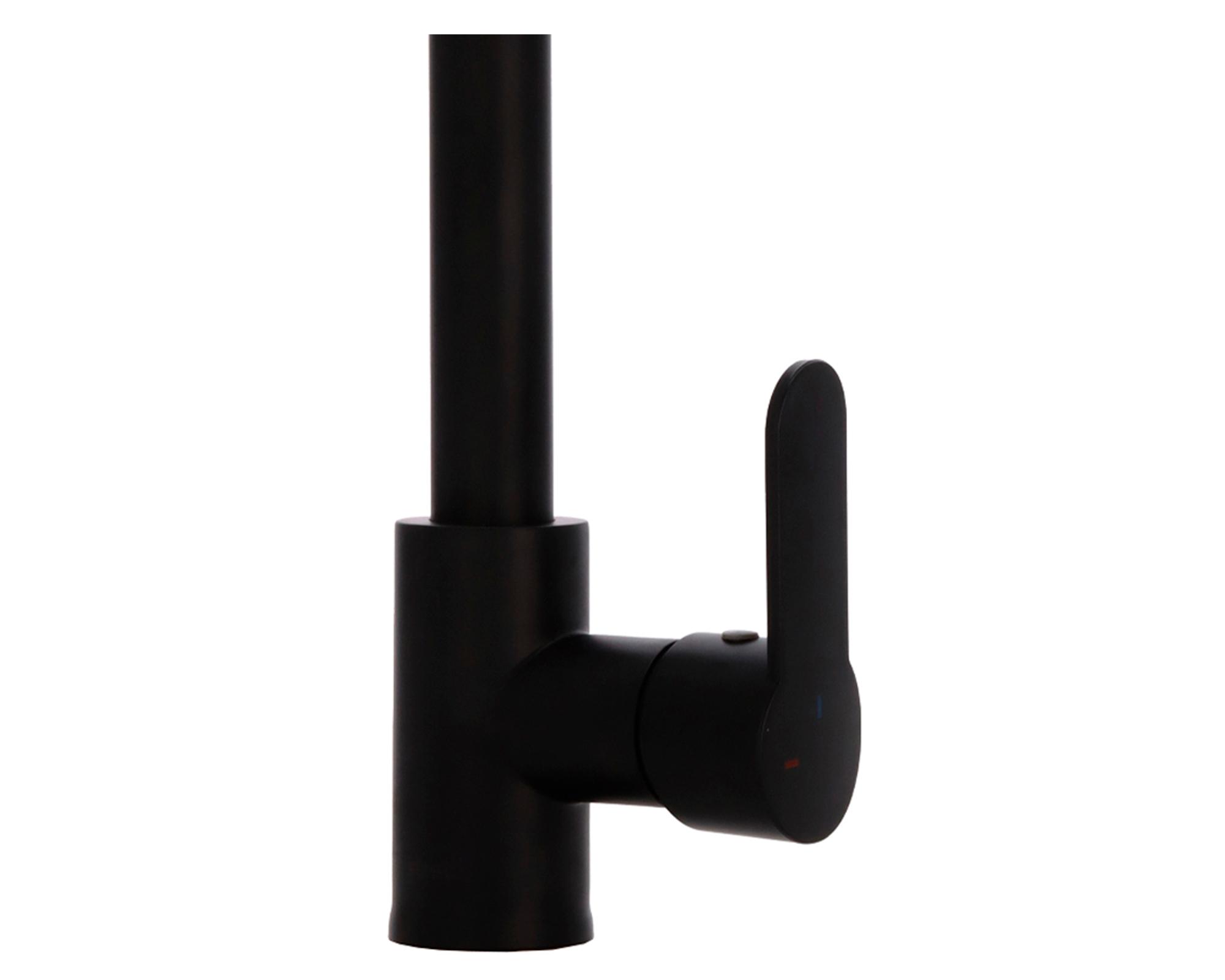 Monomando lavaplatos Veletri negro mate-2