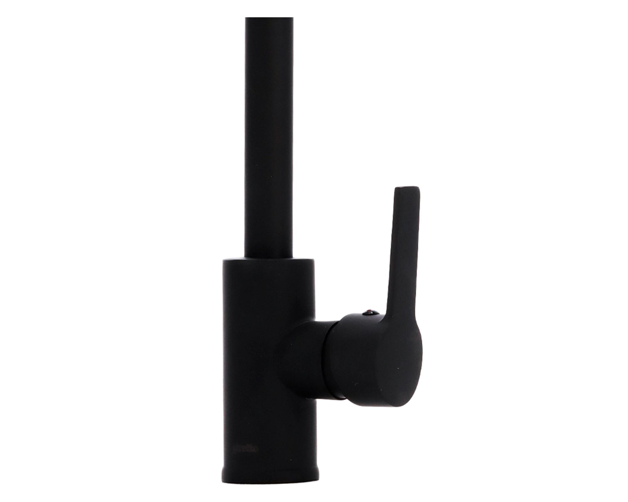 Monomando lavaplatos Maiori negro mate-3