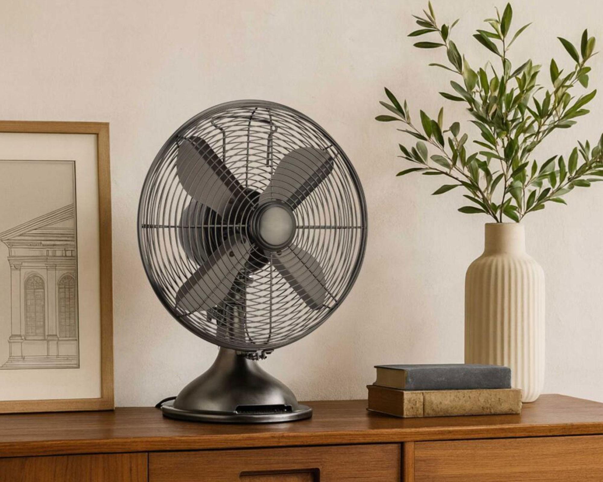 Ventilador de sobremesa Retro VM30 negro 35 W-3