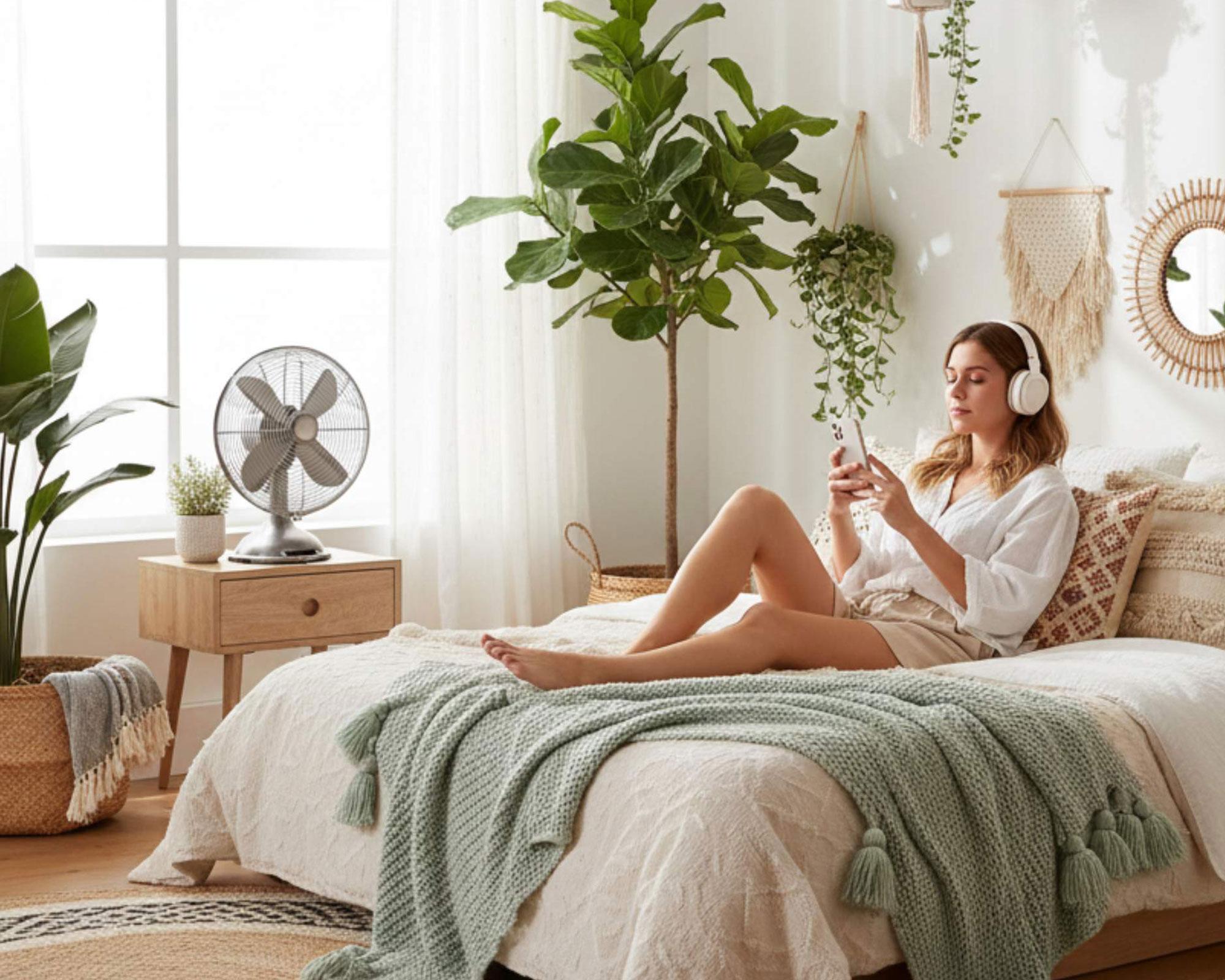 Ventilador de sobremesa Retro VM30 plata 35 W-4