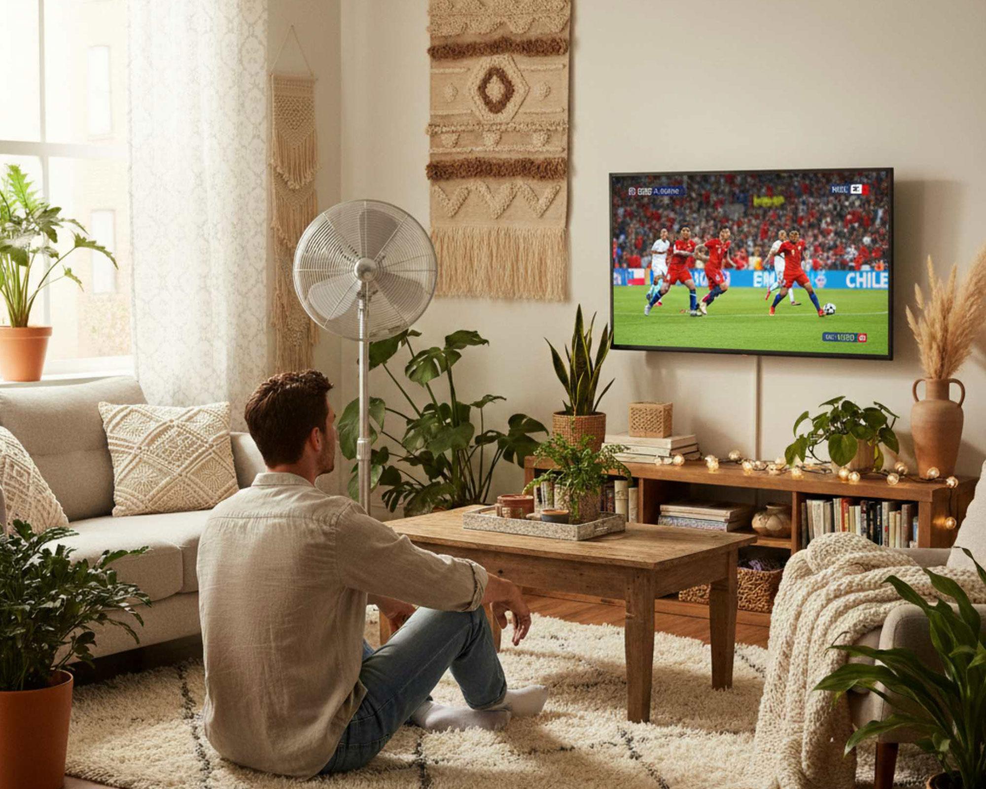 Ventilador de pie Retro VP40 plata 50 W-2