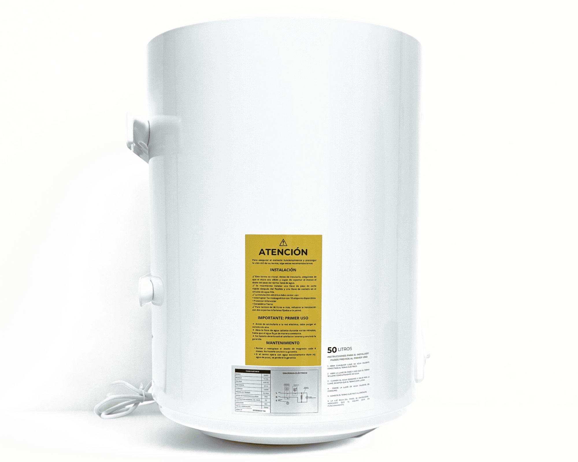 Termo eléctrico mural TE-50L 50 lt-2