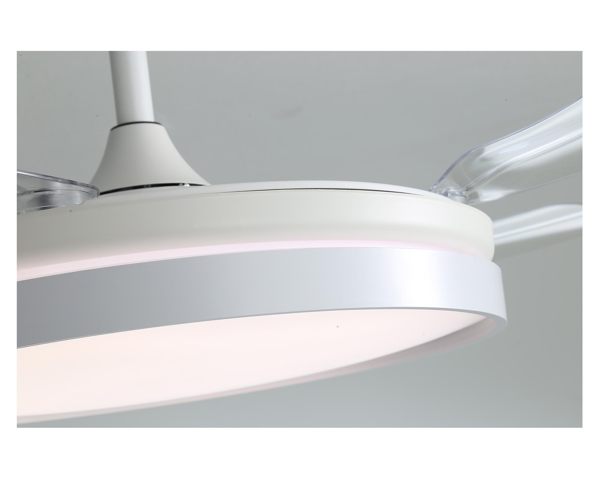 Ventilador de techo retráctil VFL-421W 66 W blanco-2