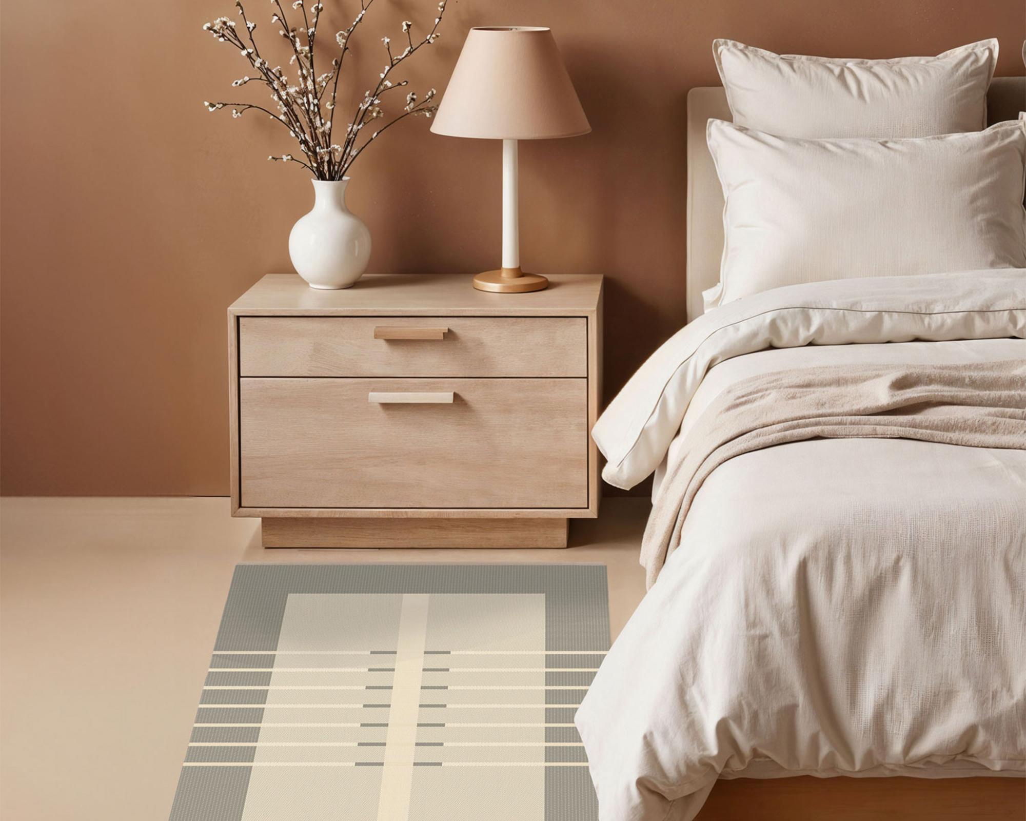 Alfombra Natura 30487086 polipropileno beige 80x150 cm-1