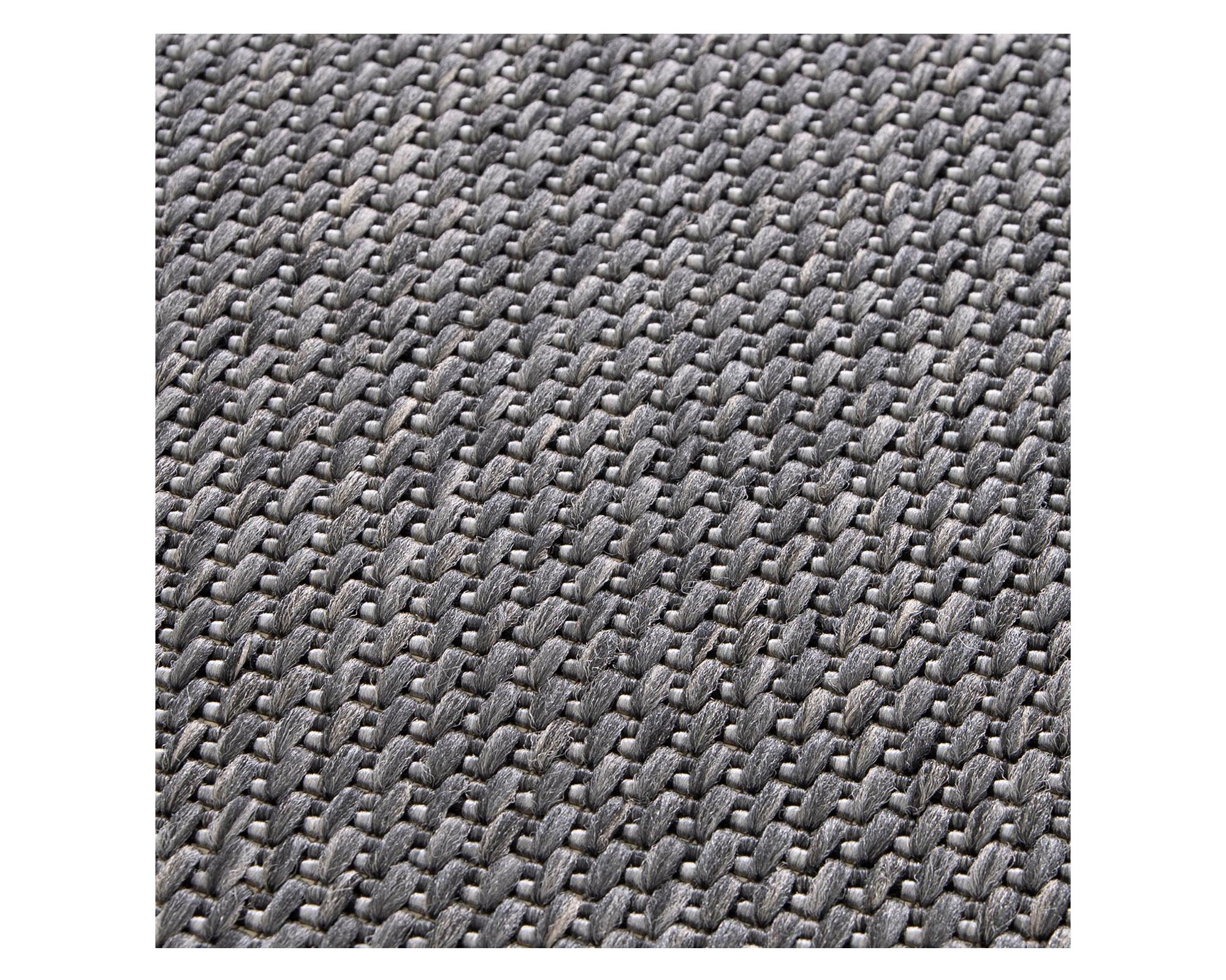 Alfombra Decora 2696092 polipropileno gris 133x195 cm-1