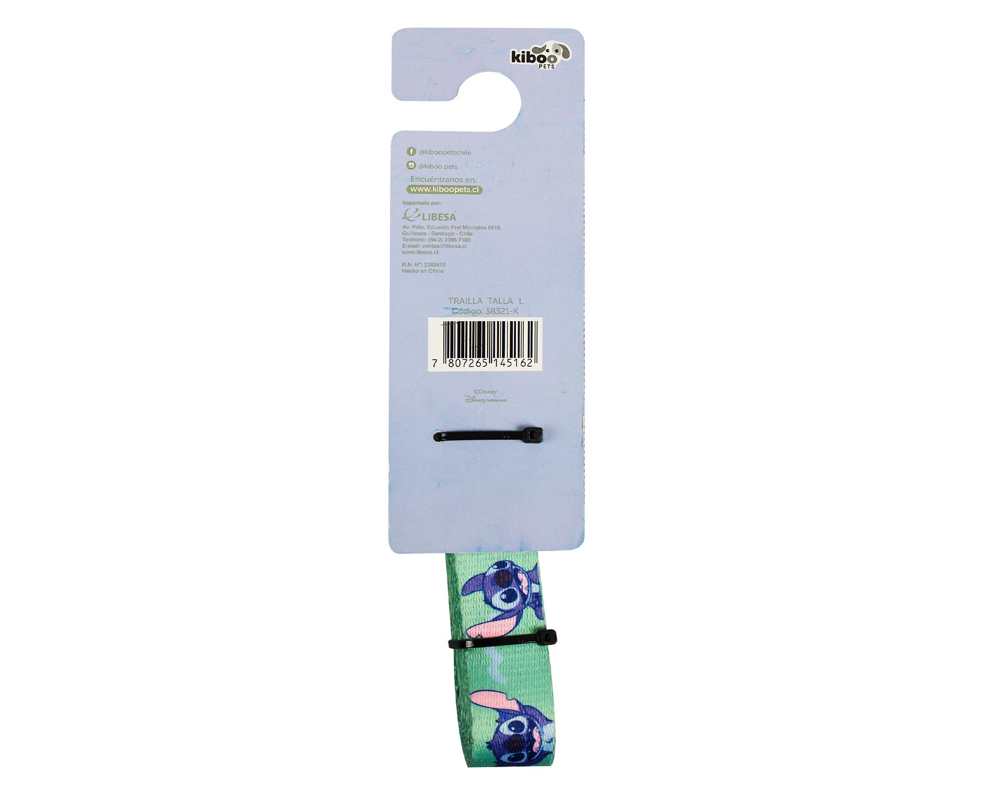 Correa para perro Stitch L-2
