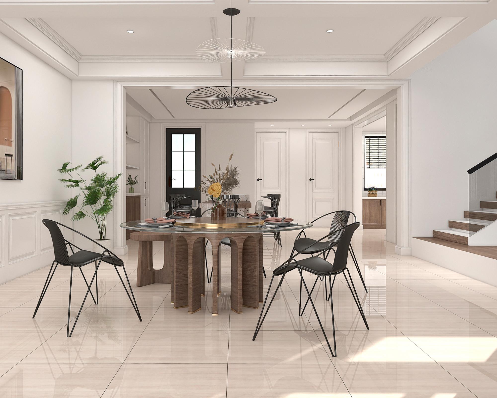 Porcelanato Travertino 60x60 cm  KMEL 1.44 m2-2