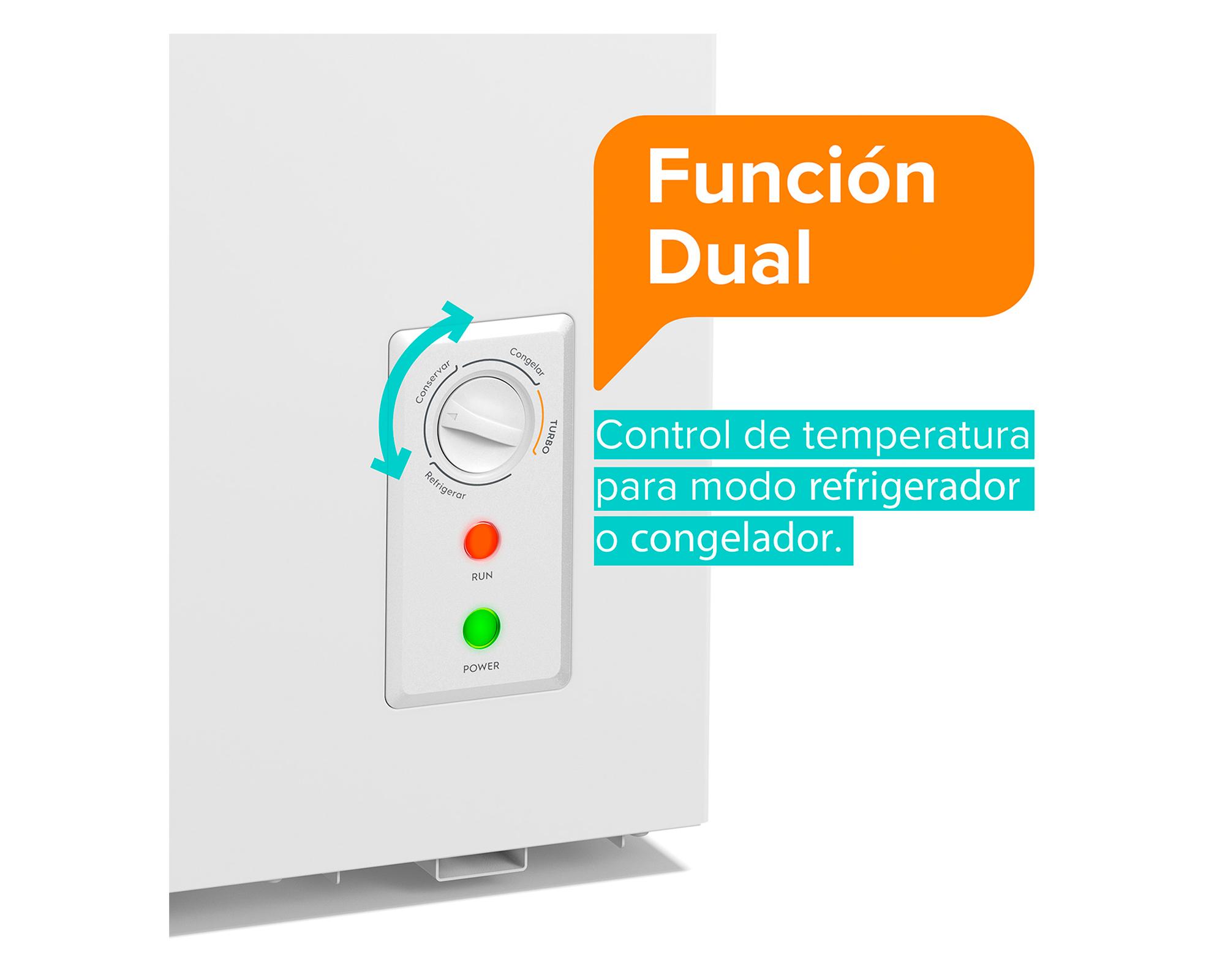 Freezer horizontal H100 blanco 97 lt-3