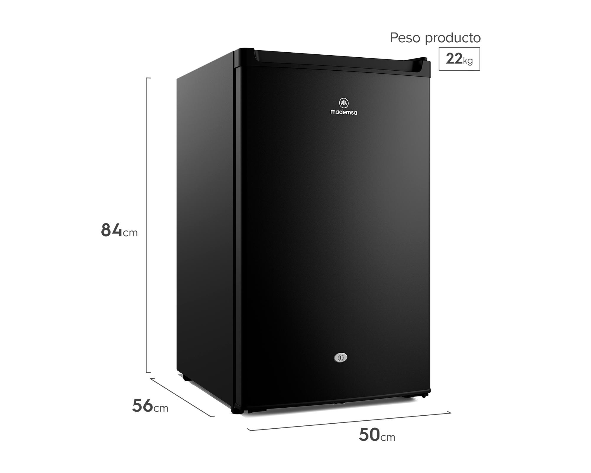 Frigobar MMB 120 B negro 122 lt-4
