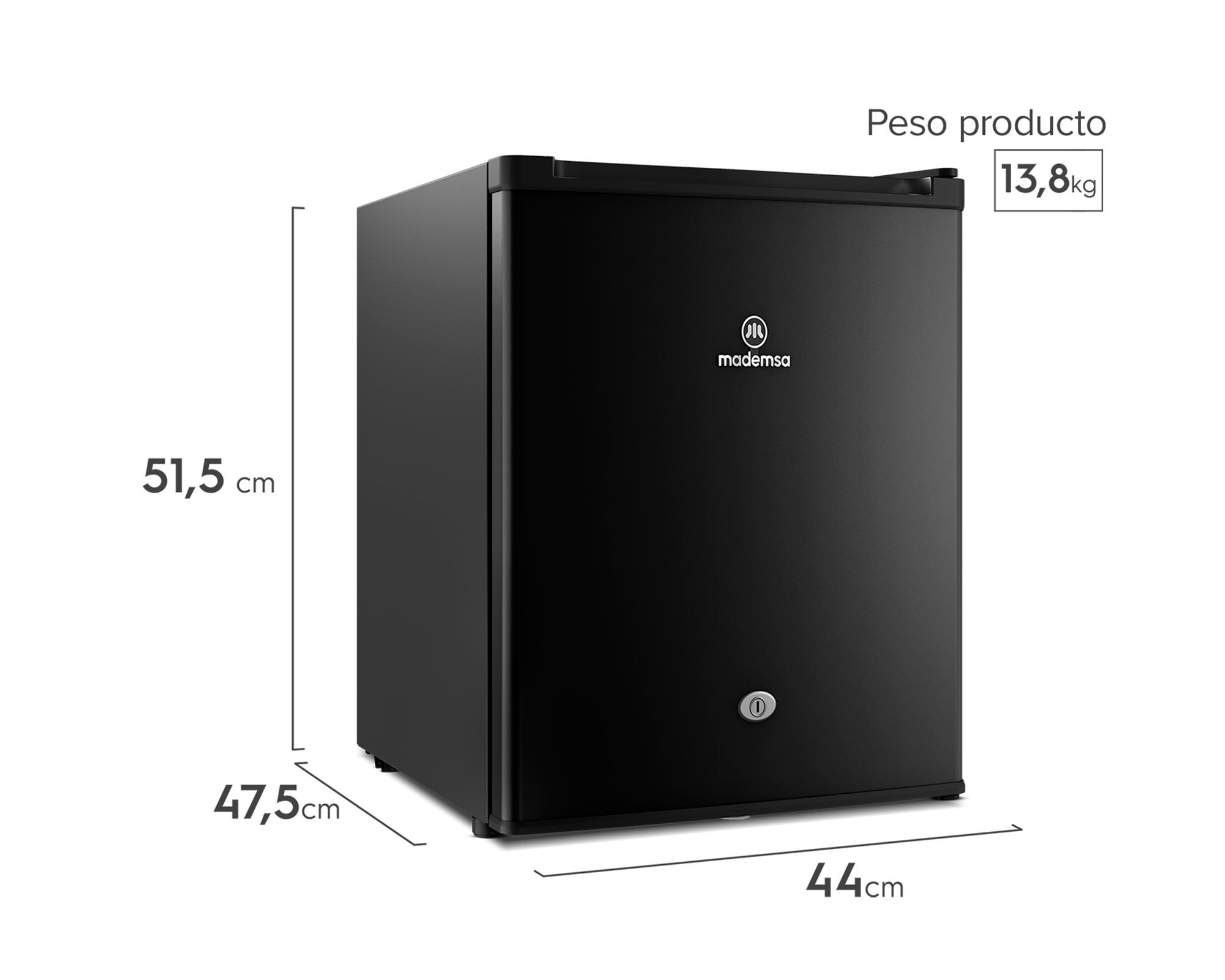 Frigobar MMB 50 BLK negro 47 lt-4
