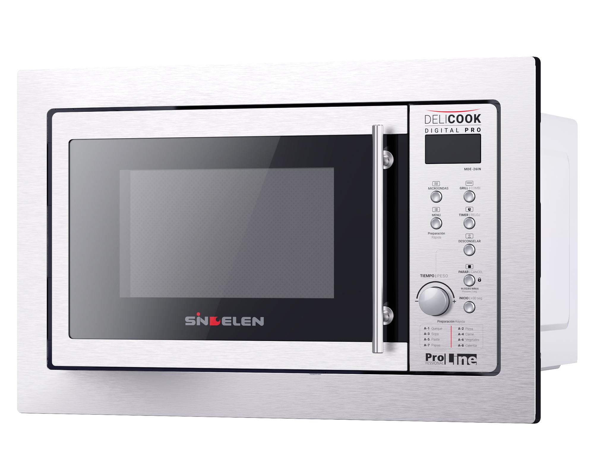 Microondas empotrable MDE-26IN gris 26 lt-2