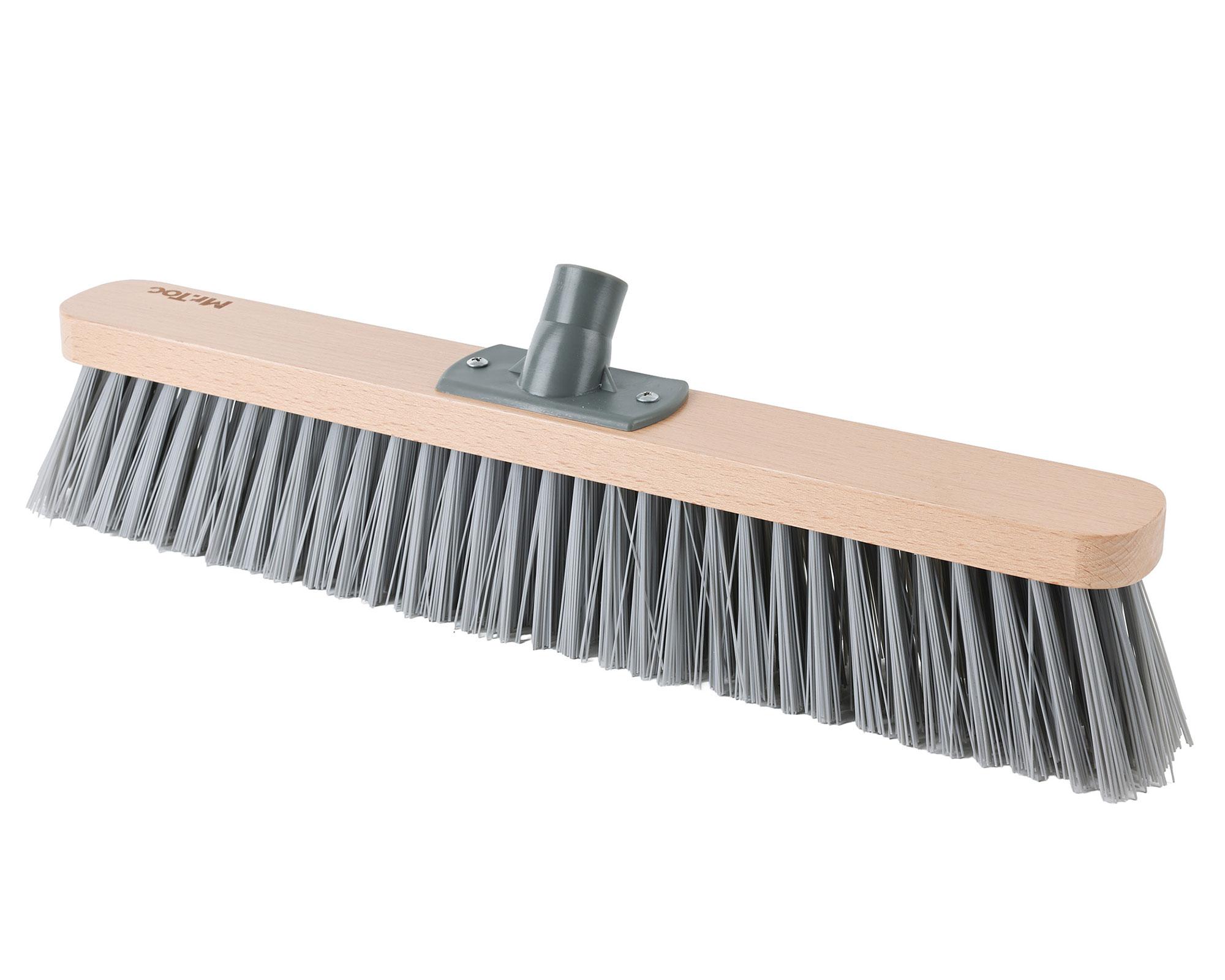 Cabezal escobillón cerdas fuertes 45 cm para vara de madera-2