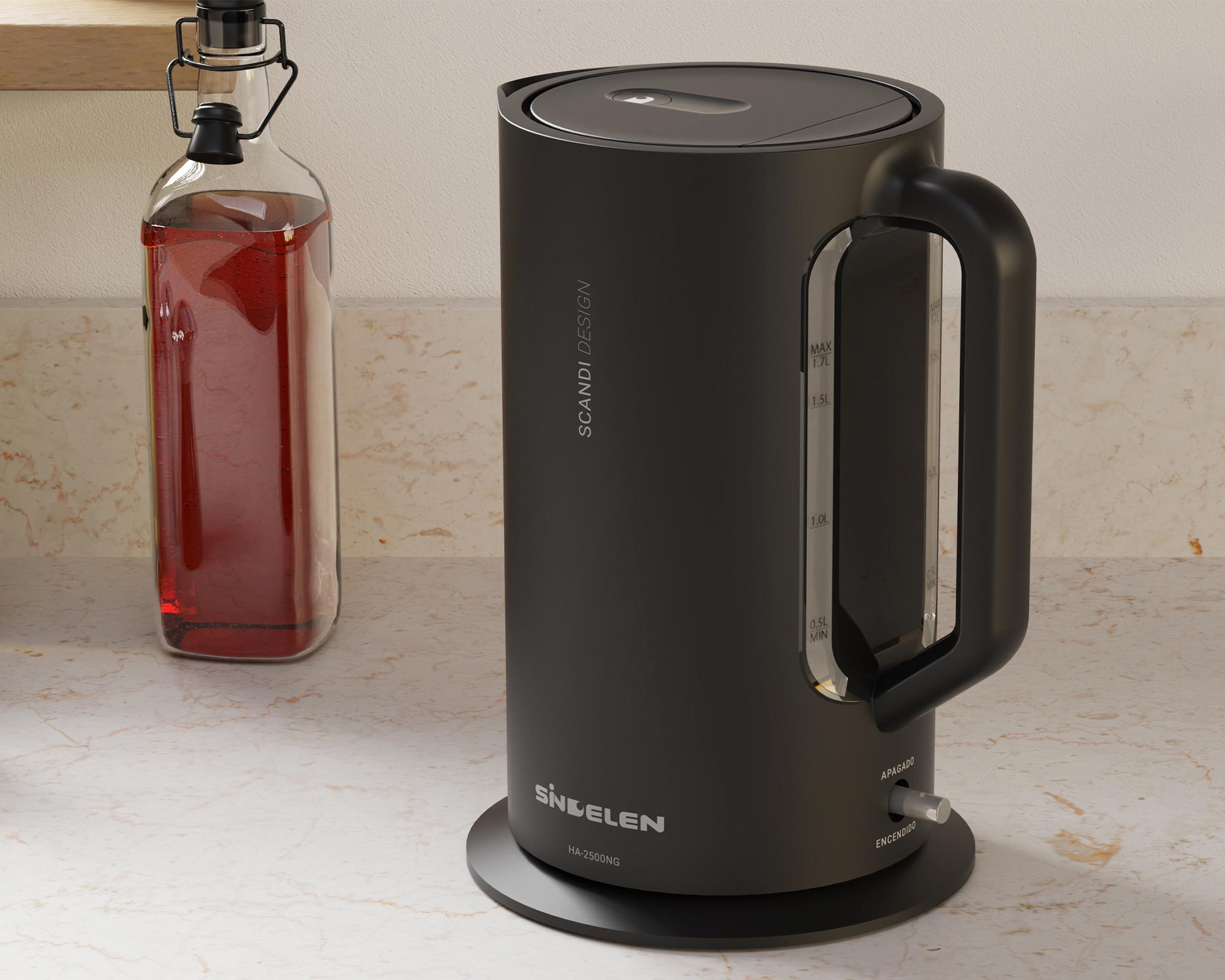 Hervidor HA-2500NG negro 1.7 lt-5