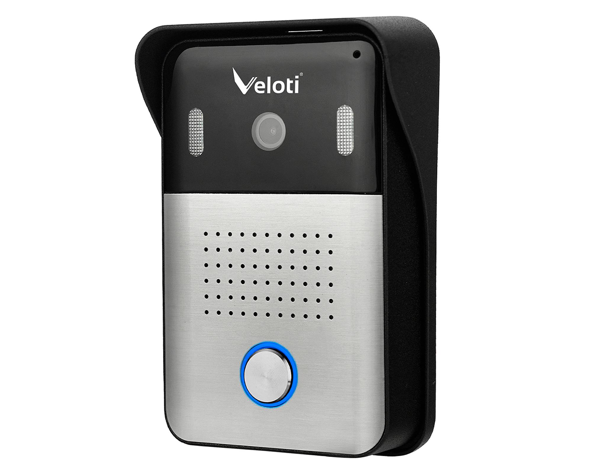 Videoportero Touch 4.3 blanco/gris-4