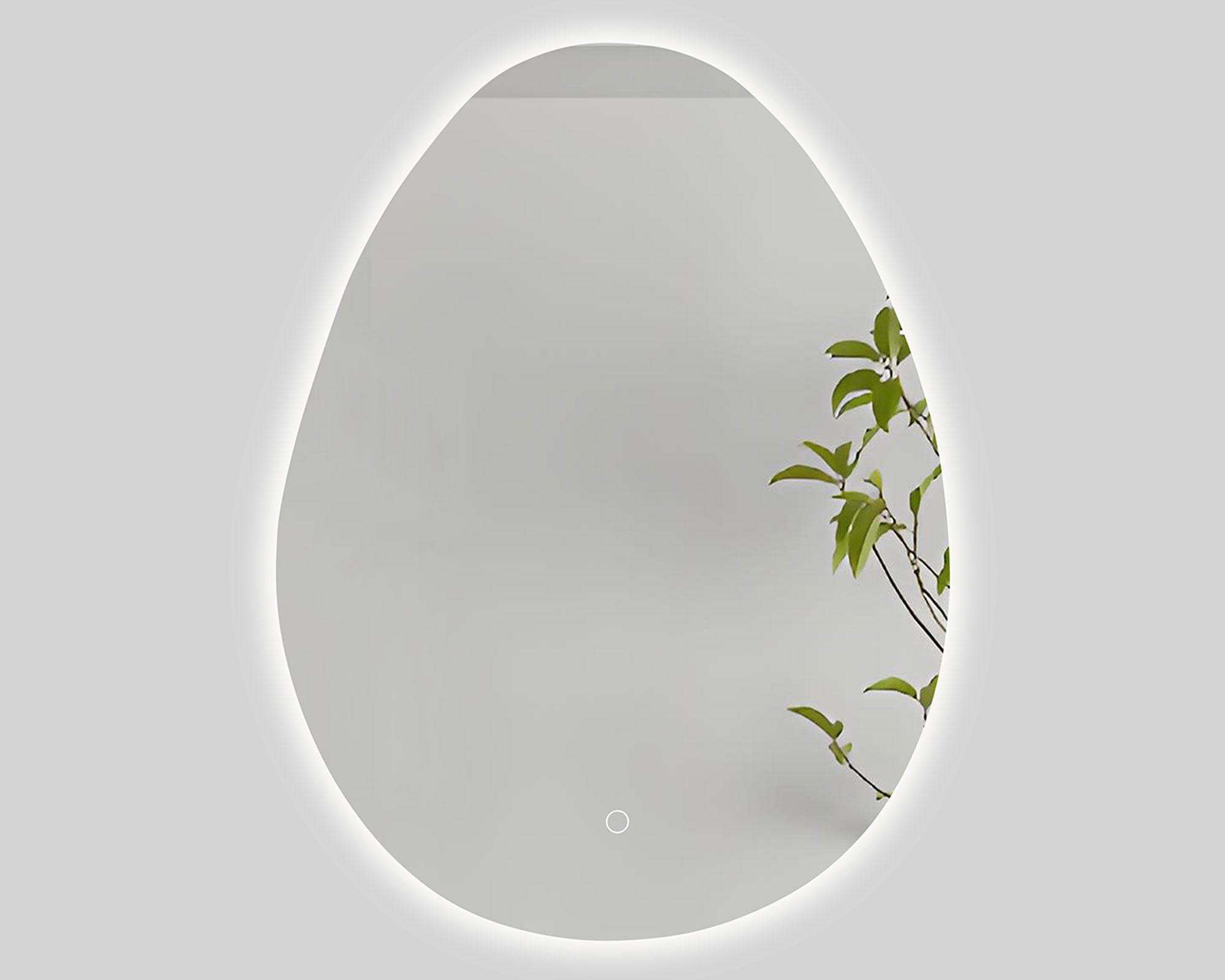 Espejo gota LED 80x60 cm-1