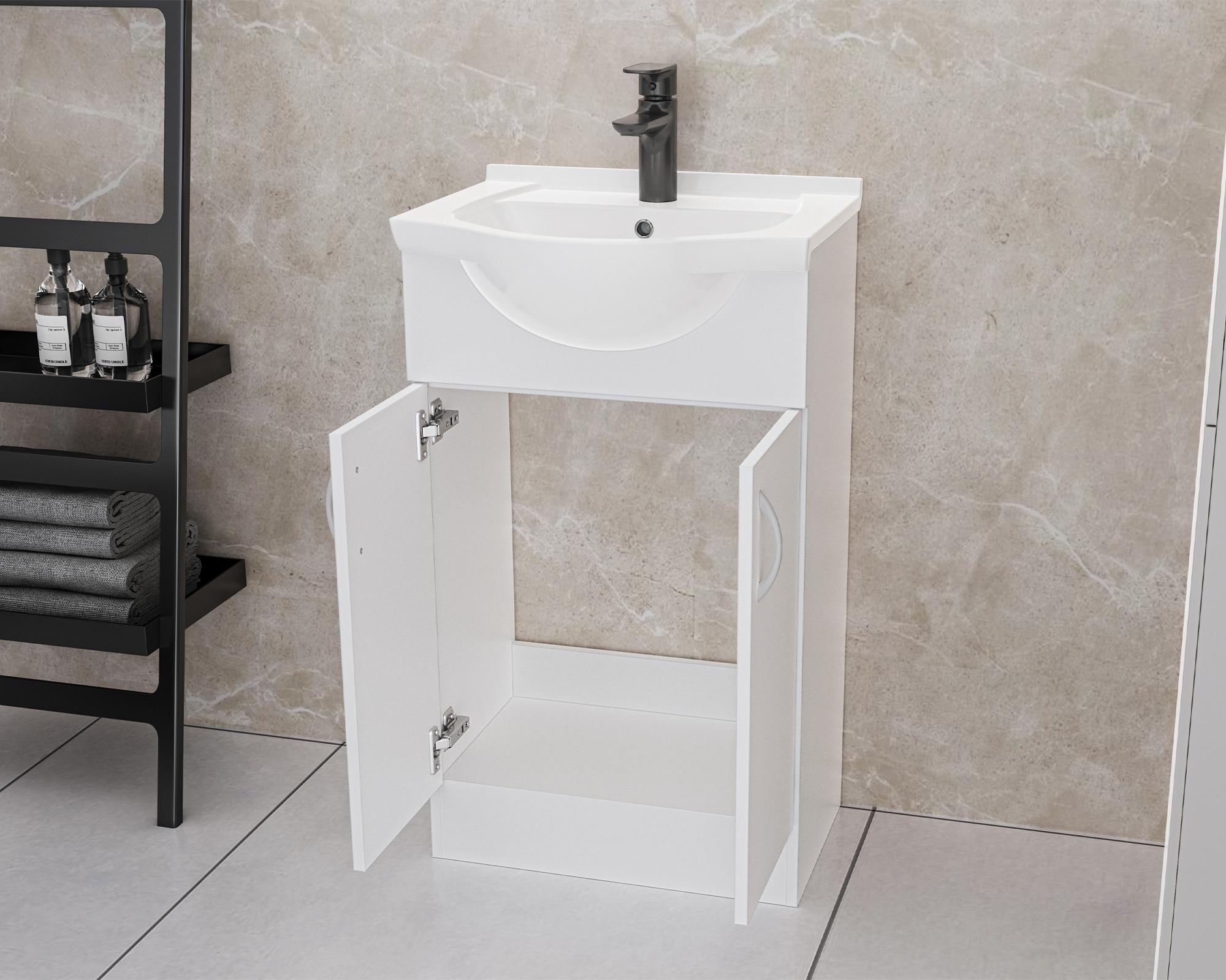 Mueble vanitorio 50x43x85cm Alba-2