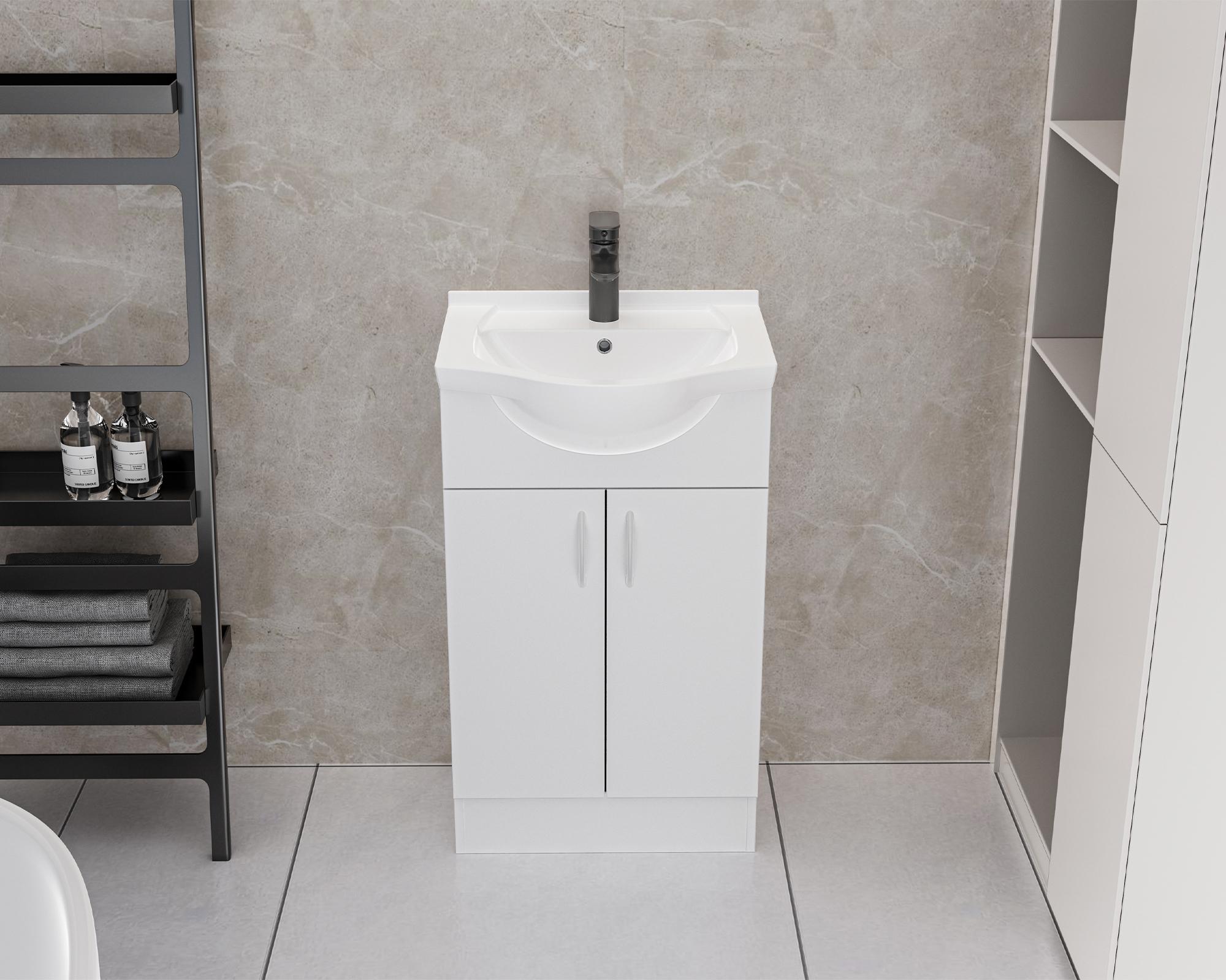 Mueble vanitorio 50x43x85cm Alba-1