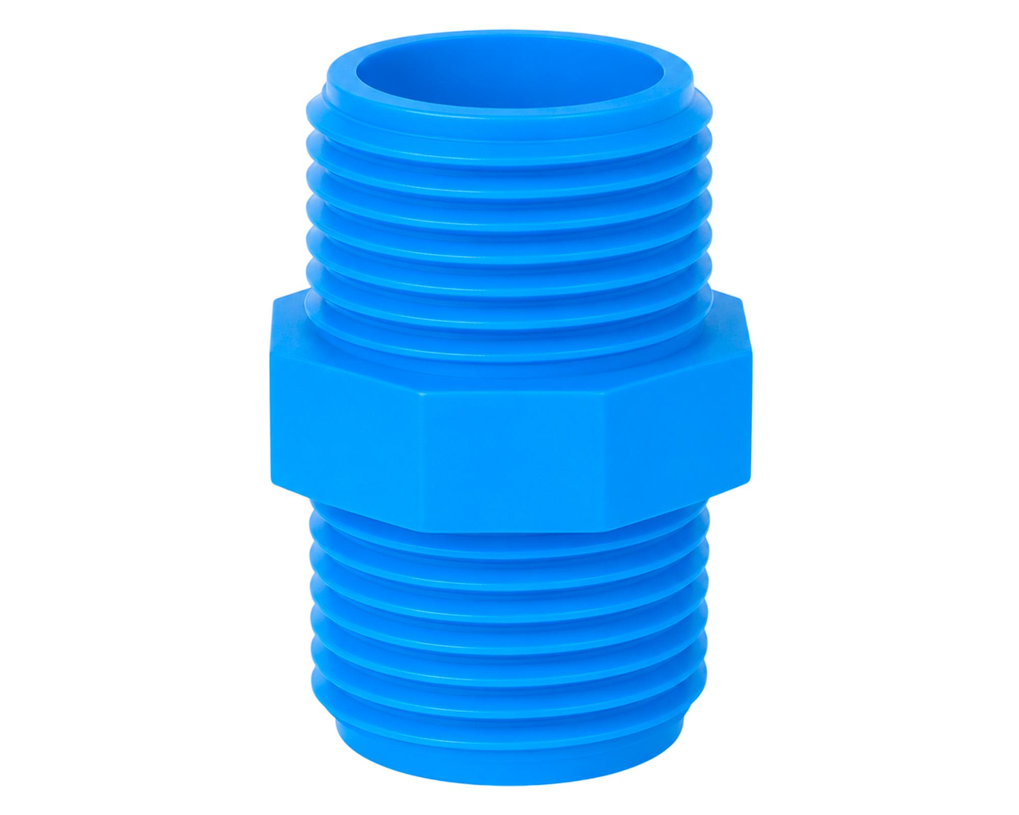 Niple HE HE PVC 3/4"-0
