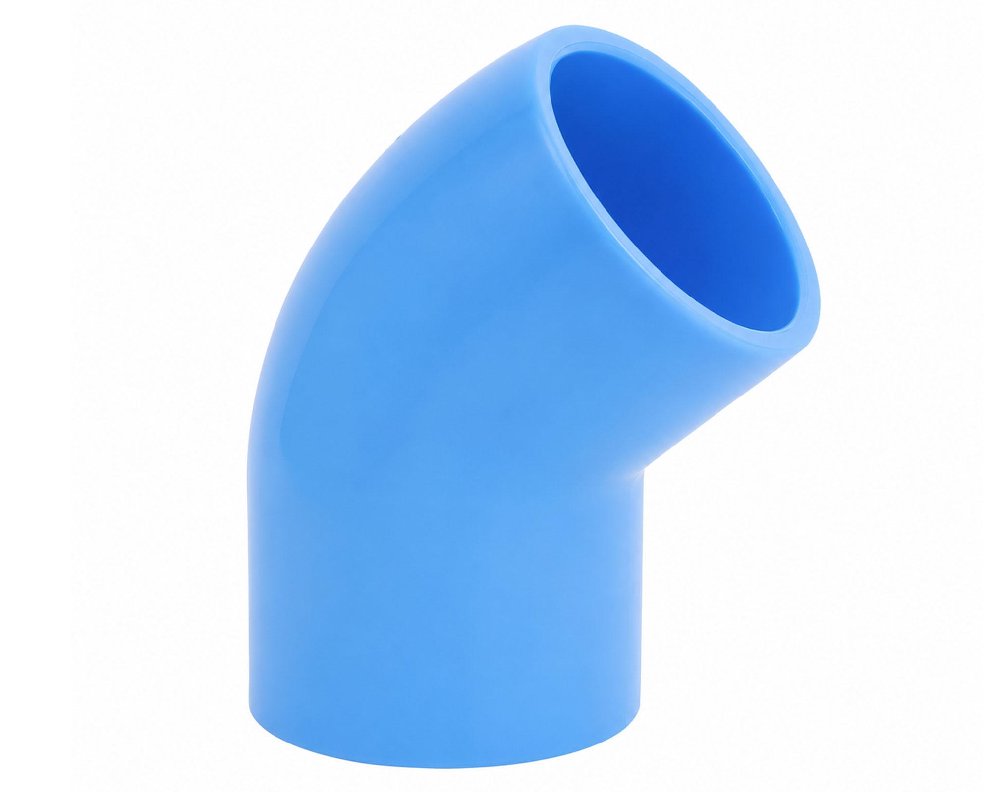 Codo PVC 45° 20 mm-0