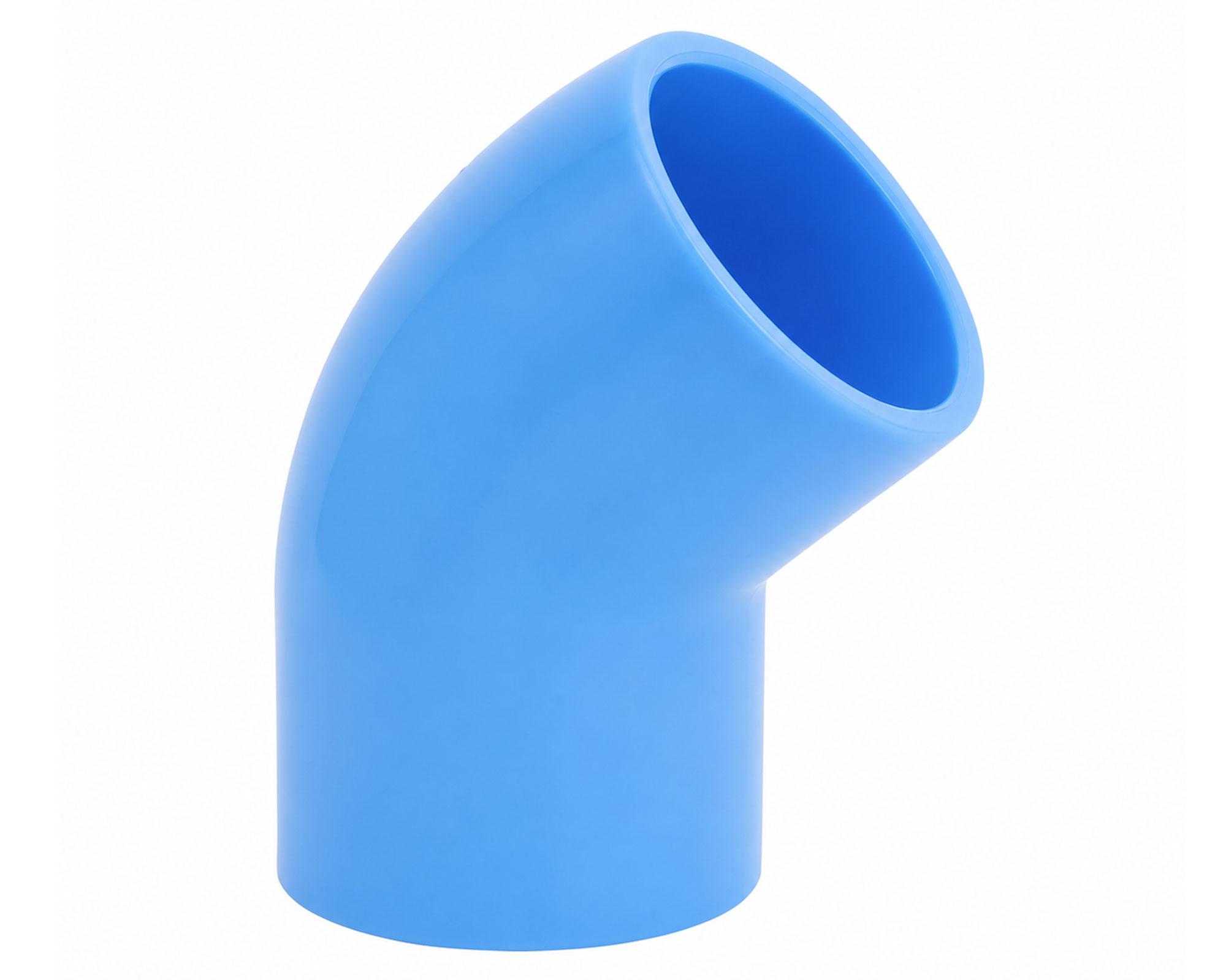 Codo PVC 45° 25 mm-0