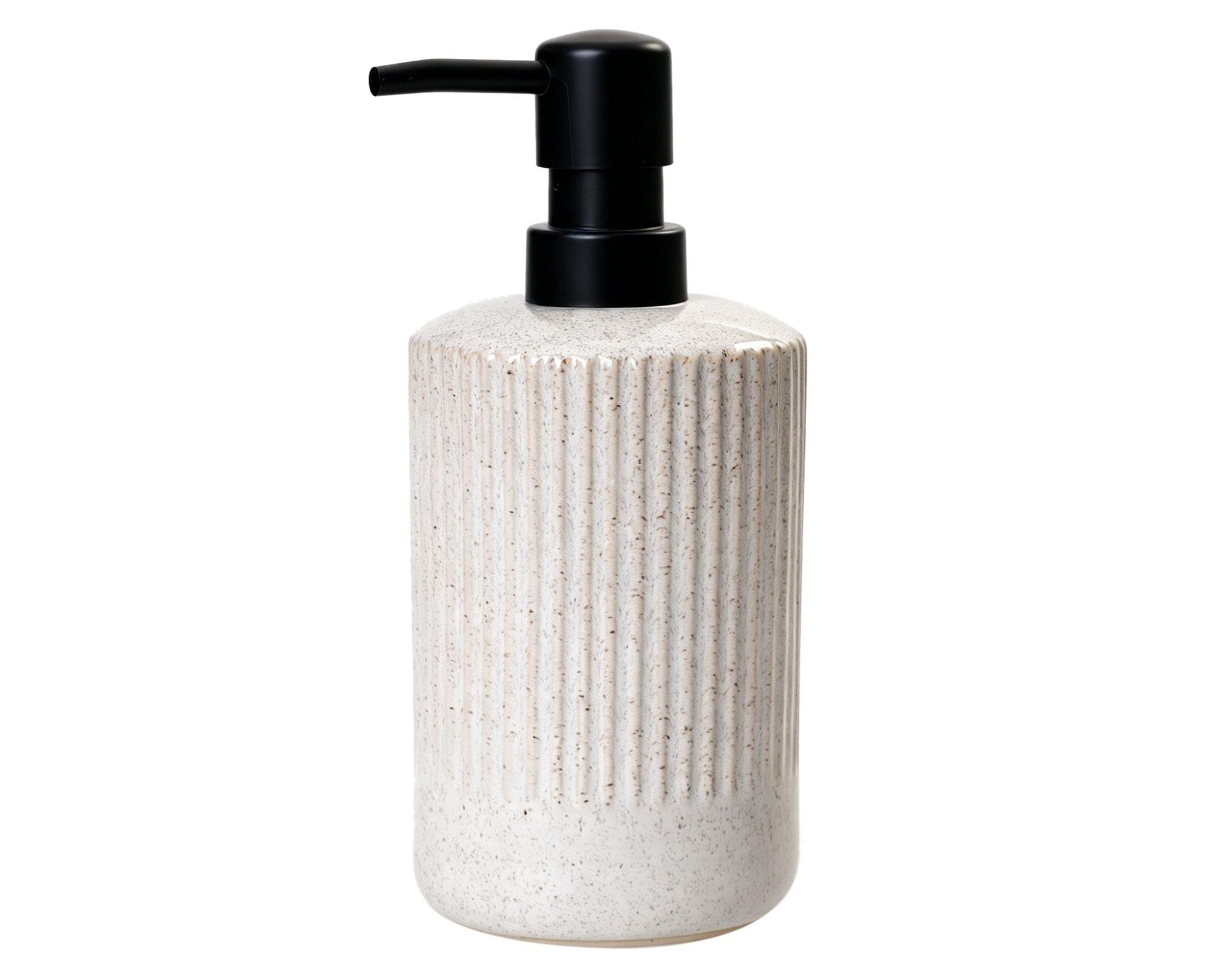 Dispensador jabón Rustic blanco-0