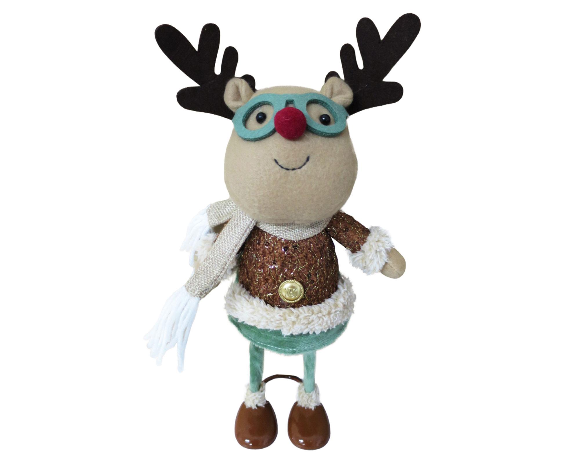 Muñeco Santa movedizo 31x15x9 cm-0