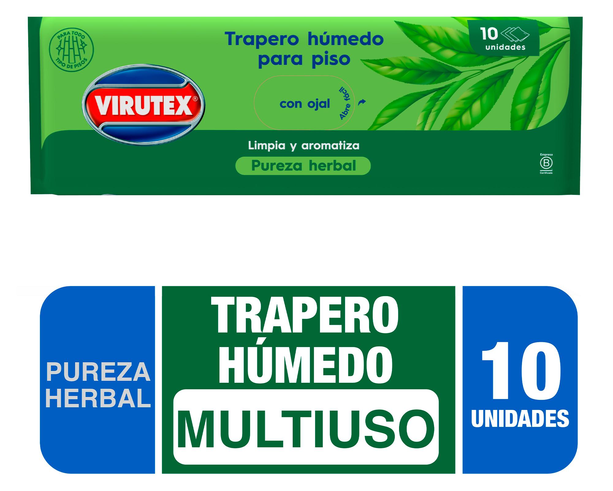 Trapero húmedo aroma herbal 10 un.-0