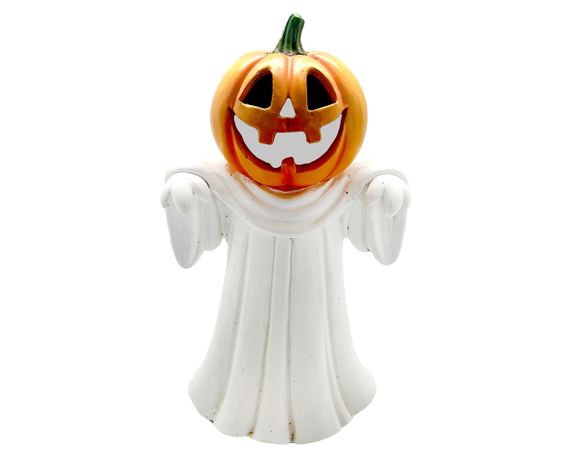 Adorno Fantasma calabaza Halloween-0