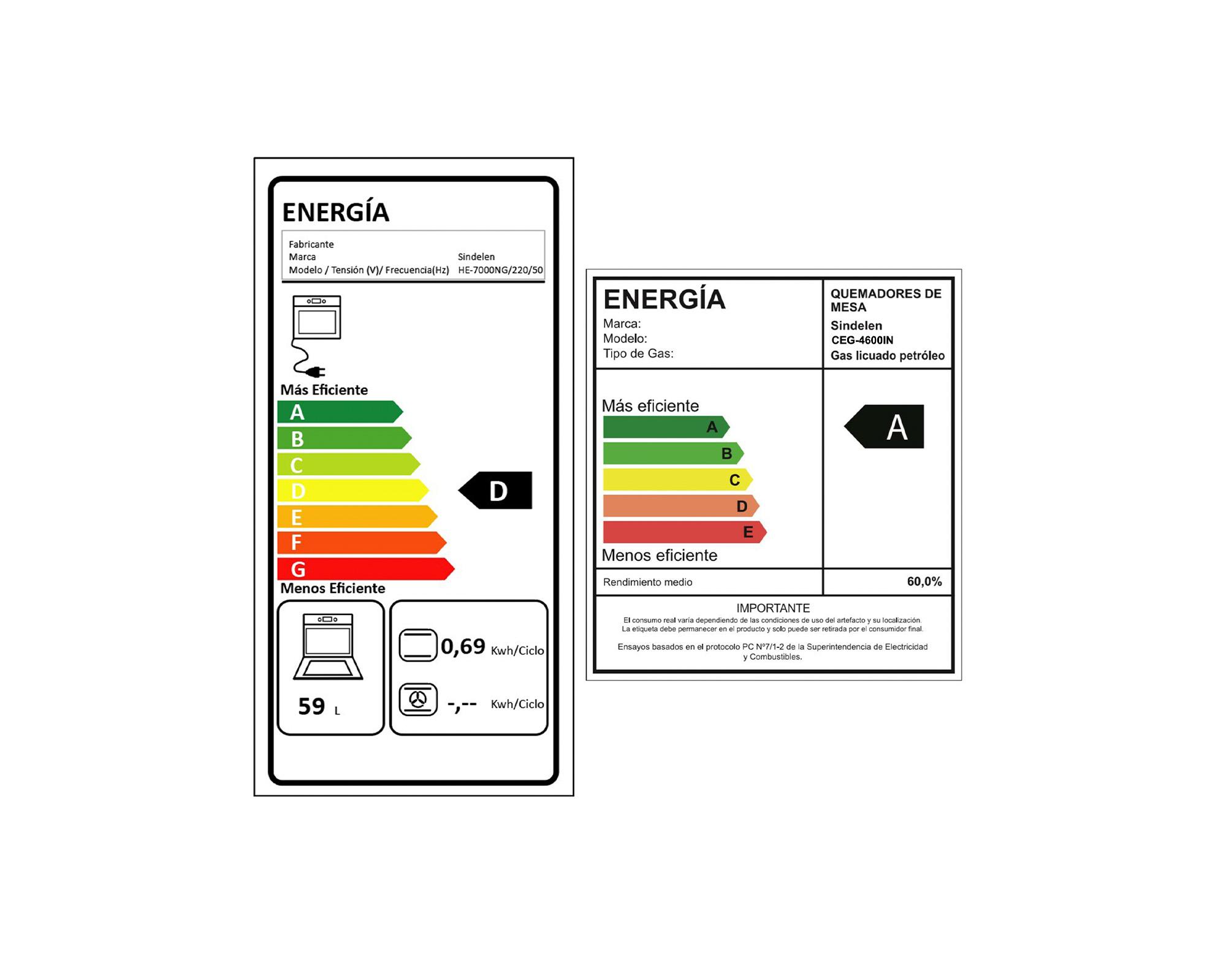 Kit Duo Encimera + horno 156 CEG-4600IN - HE-7000NG-6