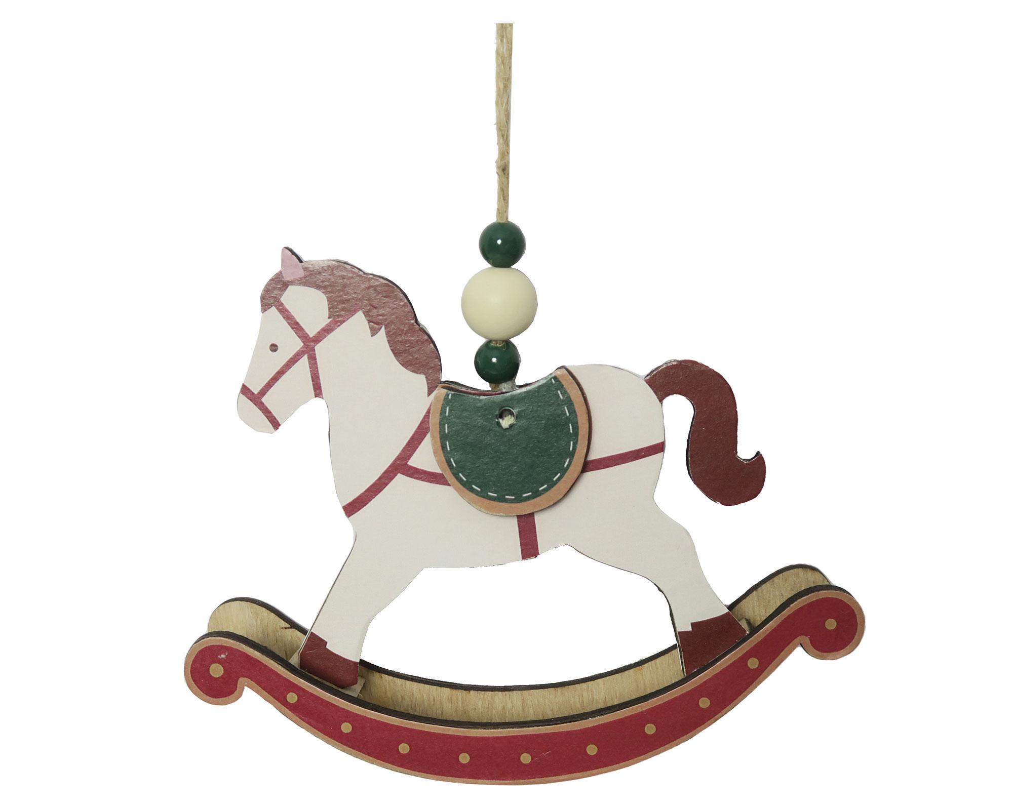 Colgante Caballo Cascanuez 14x3.5x10 cm-0