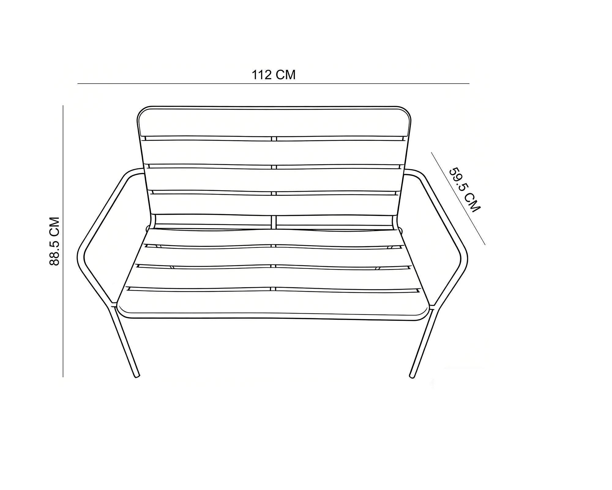Banca Nieng arena 88.5x112x59.5 cm-5