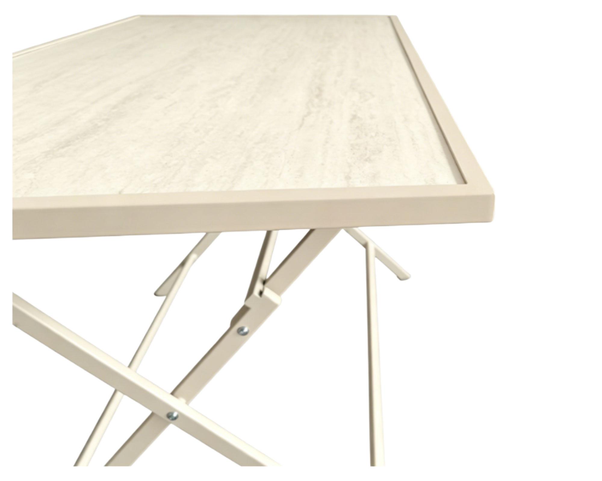 Comedor plegable Rodas 75x135x70 cm-4