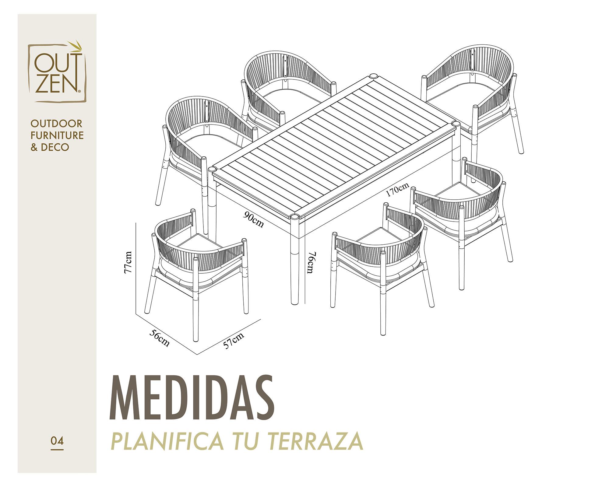 Set comedor 6 Sillas Trocadero-13