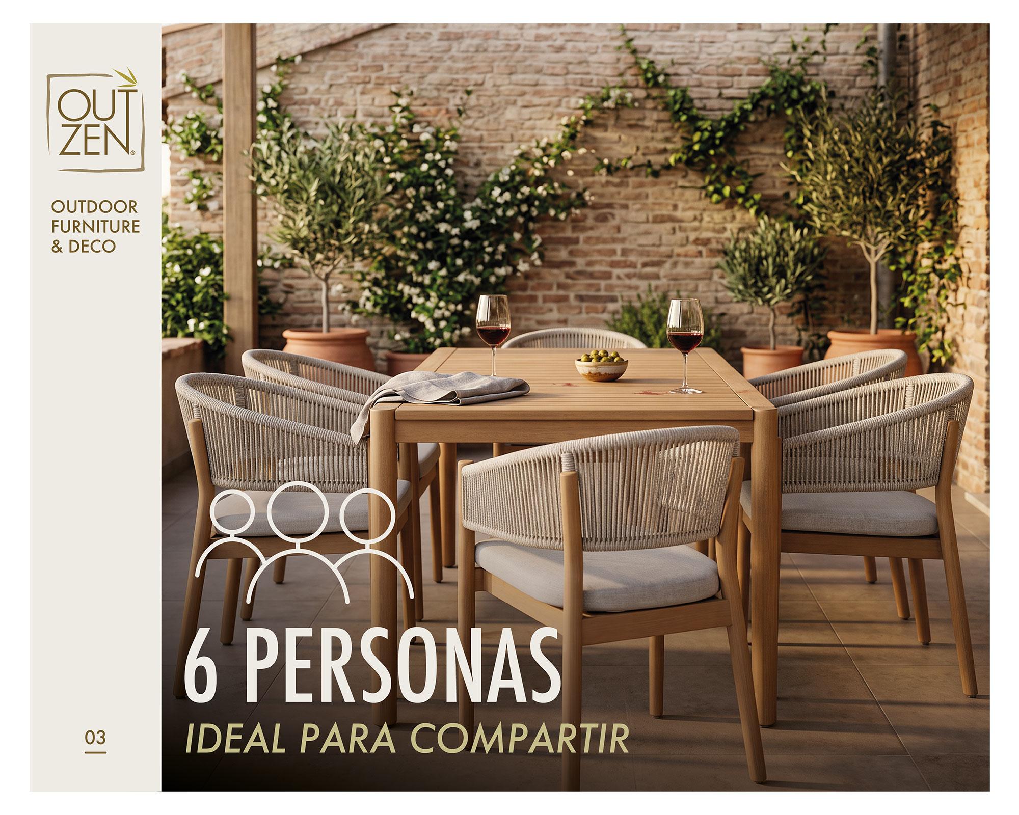 Set comedor 6 Sillas Trocadero-10