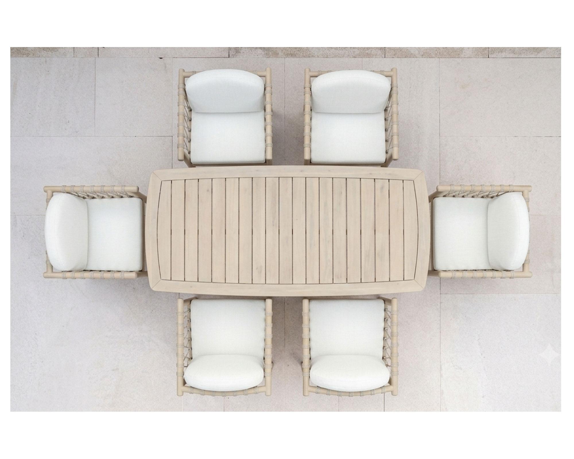 Set comedor 6 Sillas Praia-7