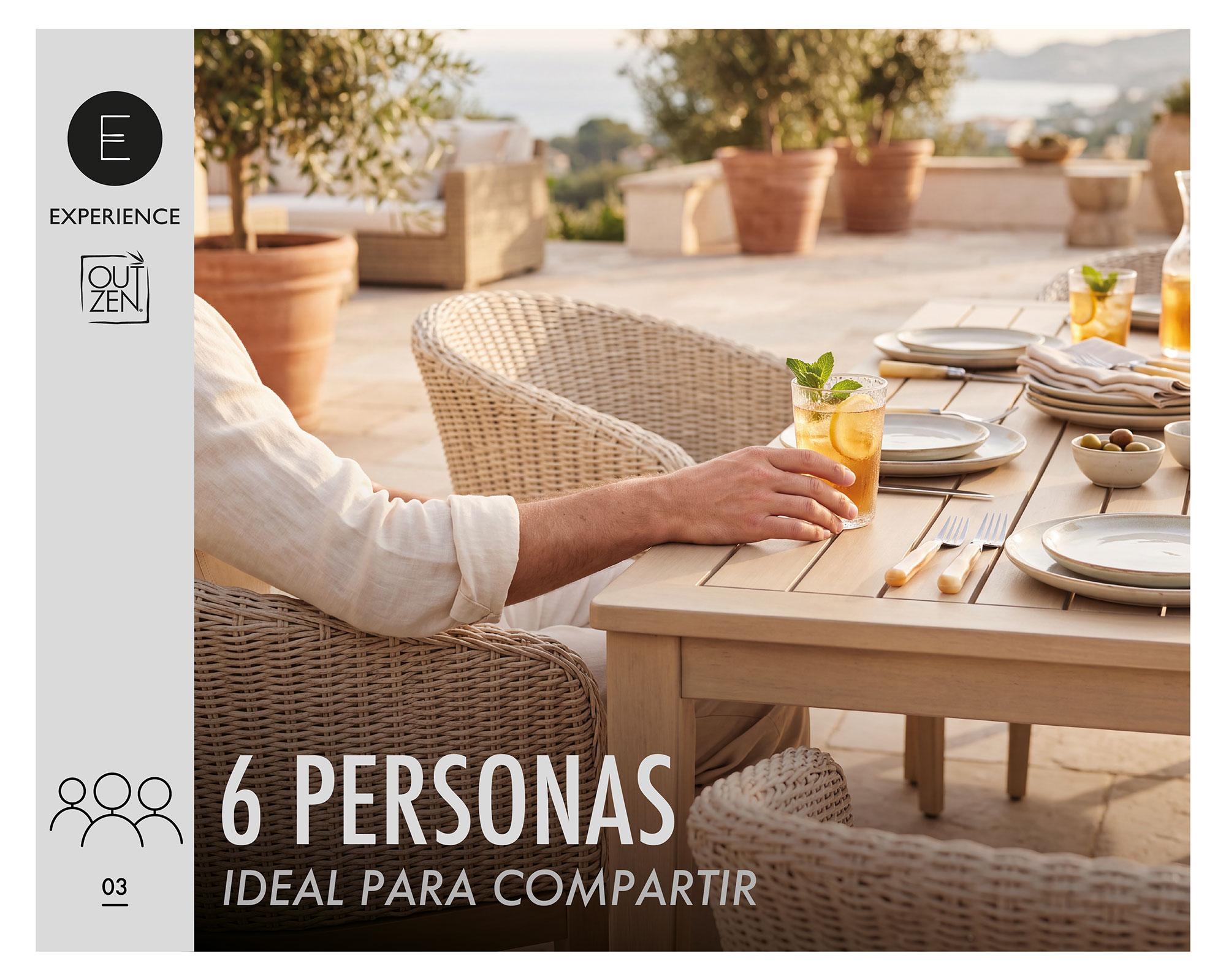 Set comedor 6 Sillas Galicia-12