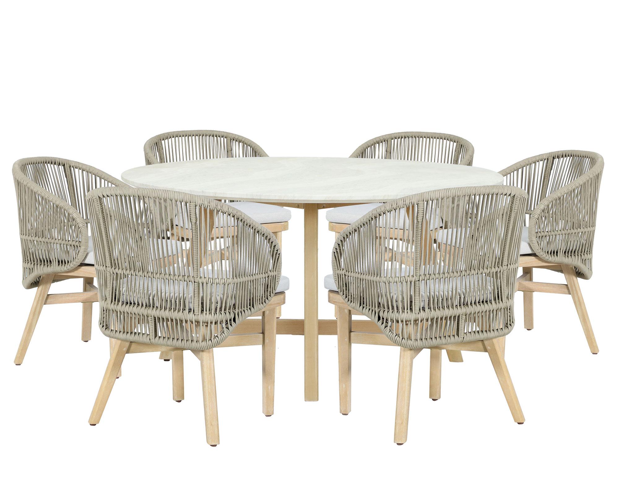 Set comedor 6 Sillas Mali-0