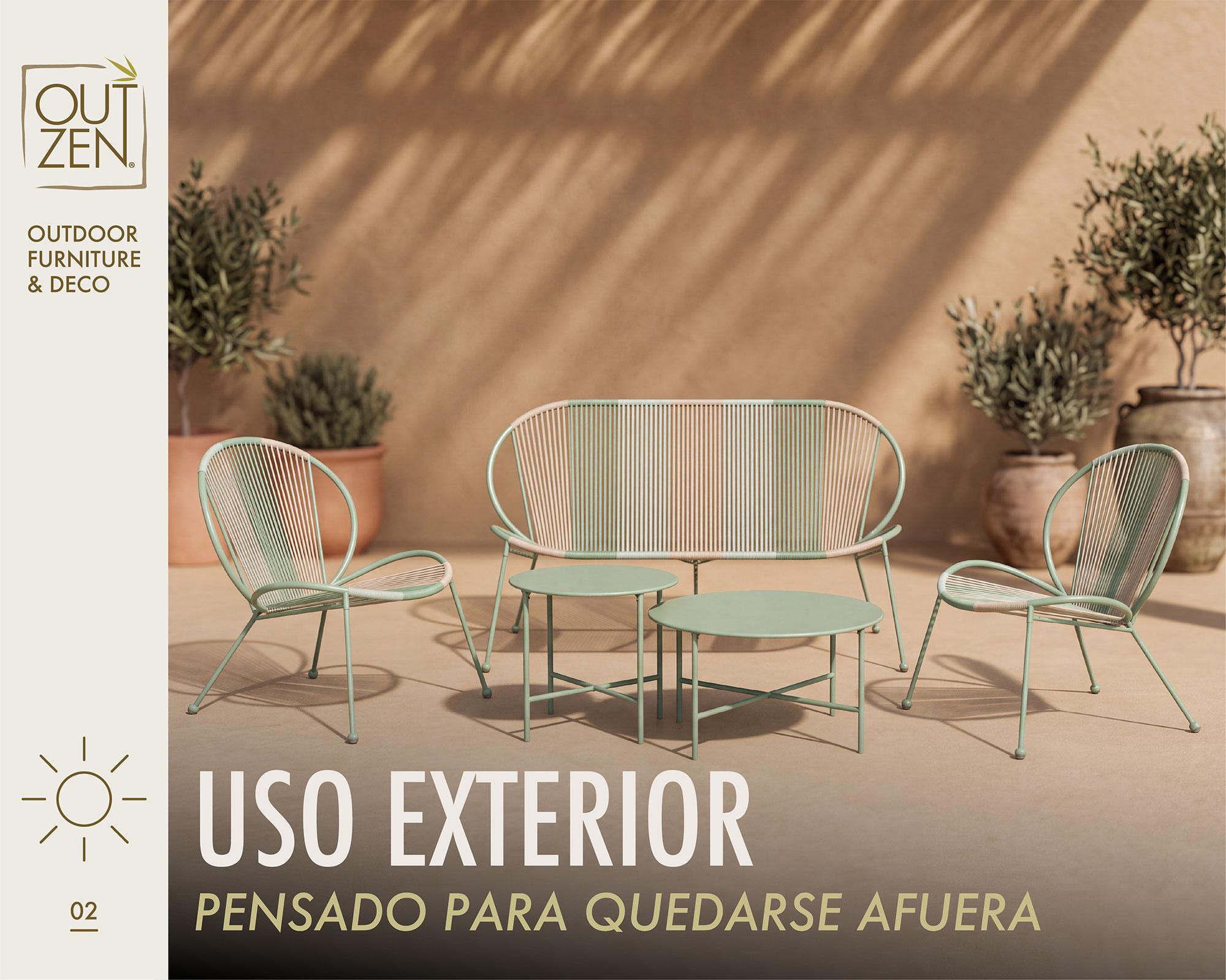 Set living 4 personas Auville-6