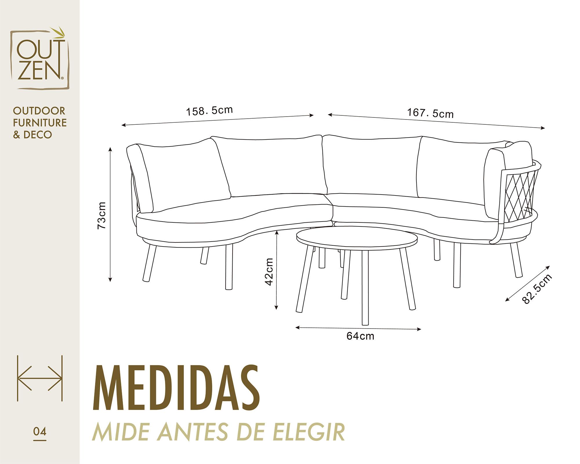 Set living curvo 4 personas Saleccia-11