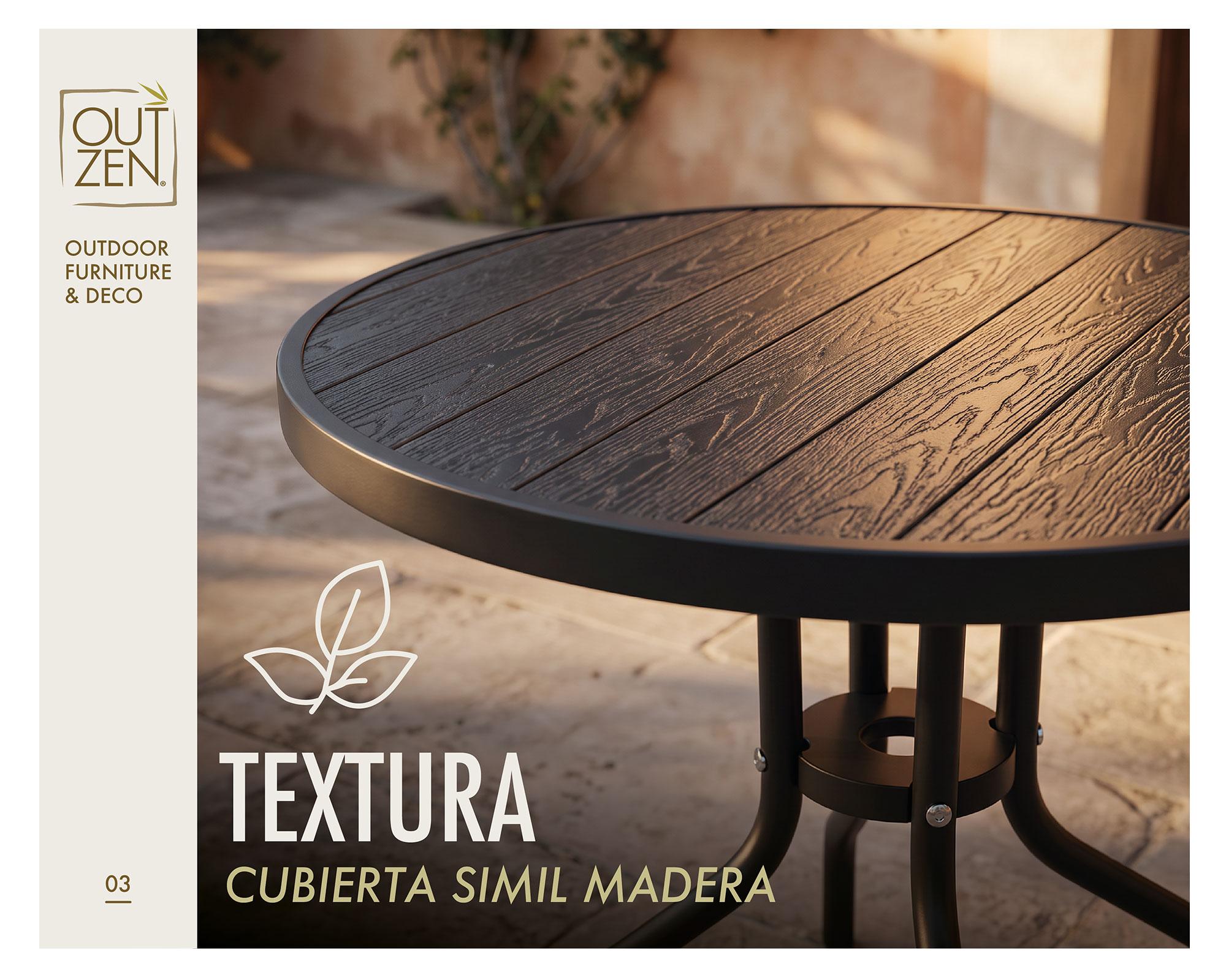 Mesa sìmil madera Ama 60 cm-4