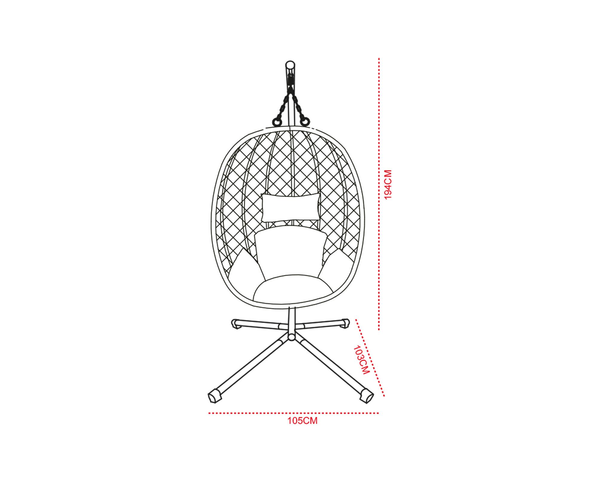 Silla colgante Valentina-1