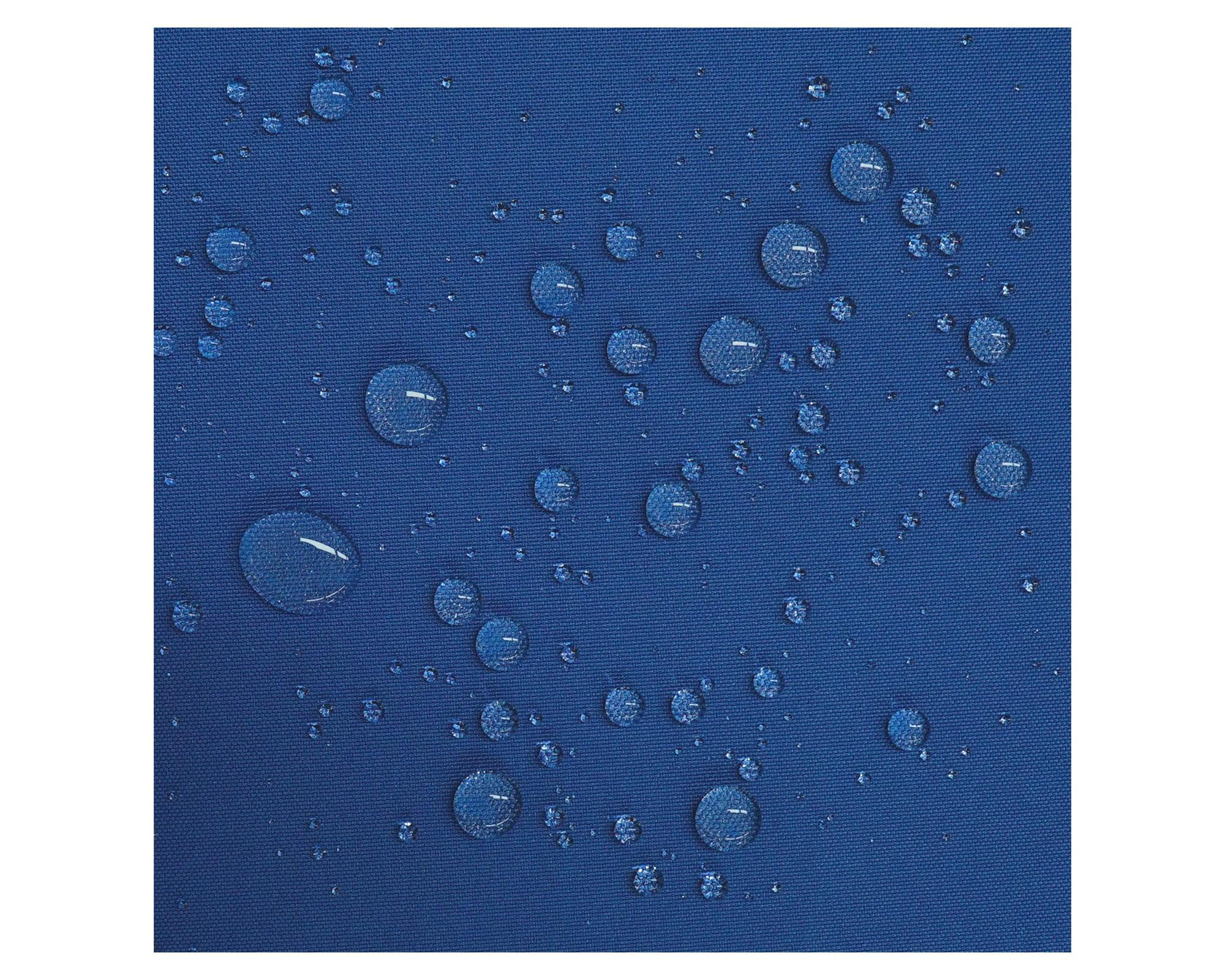 Cojín asiento respaldo azul 43x110 cm-5