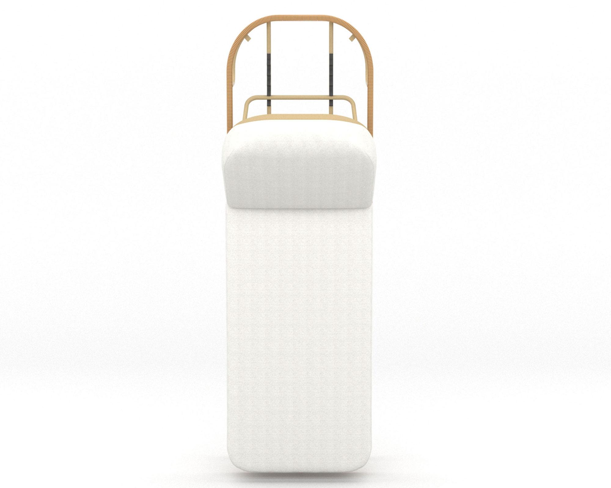 Reposera Poliratan 66x192x32.5 cm-2